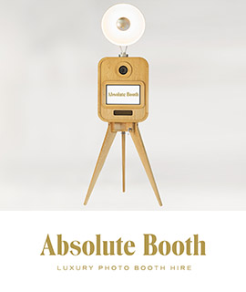 Photo booth hire for weddings and events from Absolute Booth (Kent)