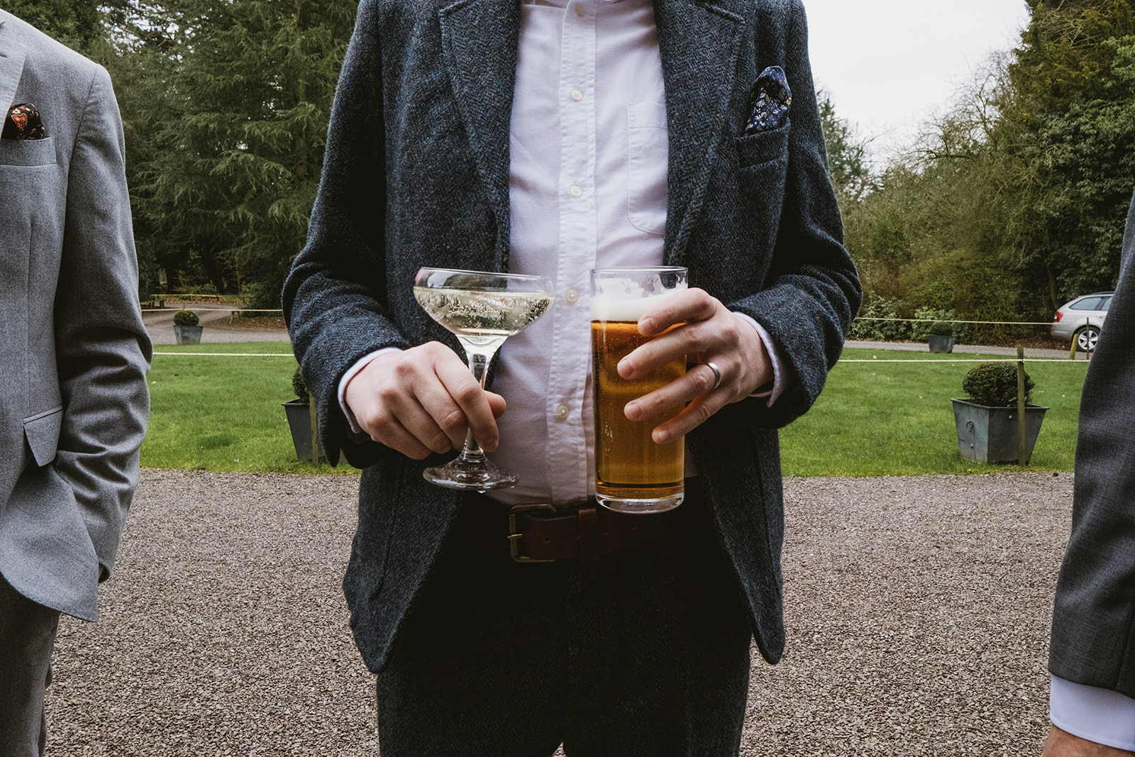Real wedding at Middleton Lodge by award winning UK documentary photographers York Place Studios