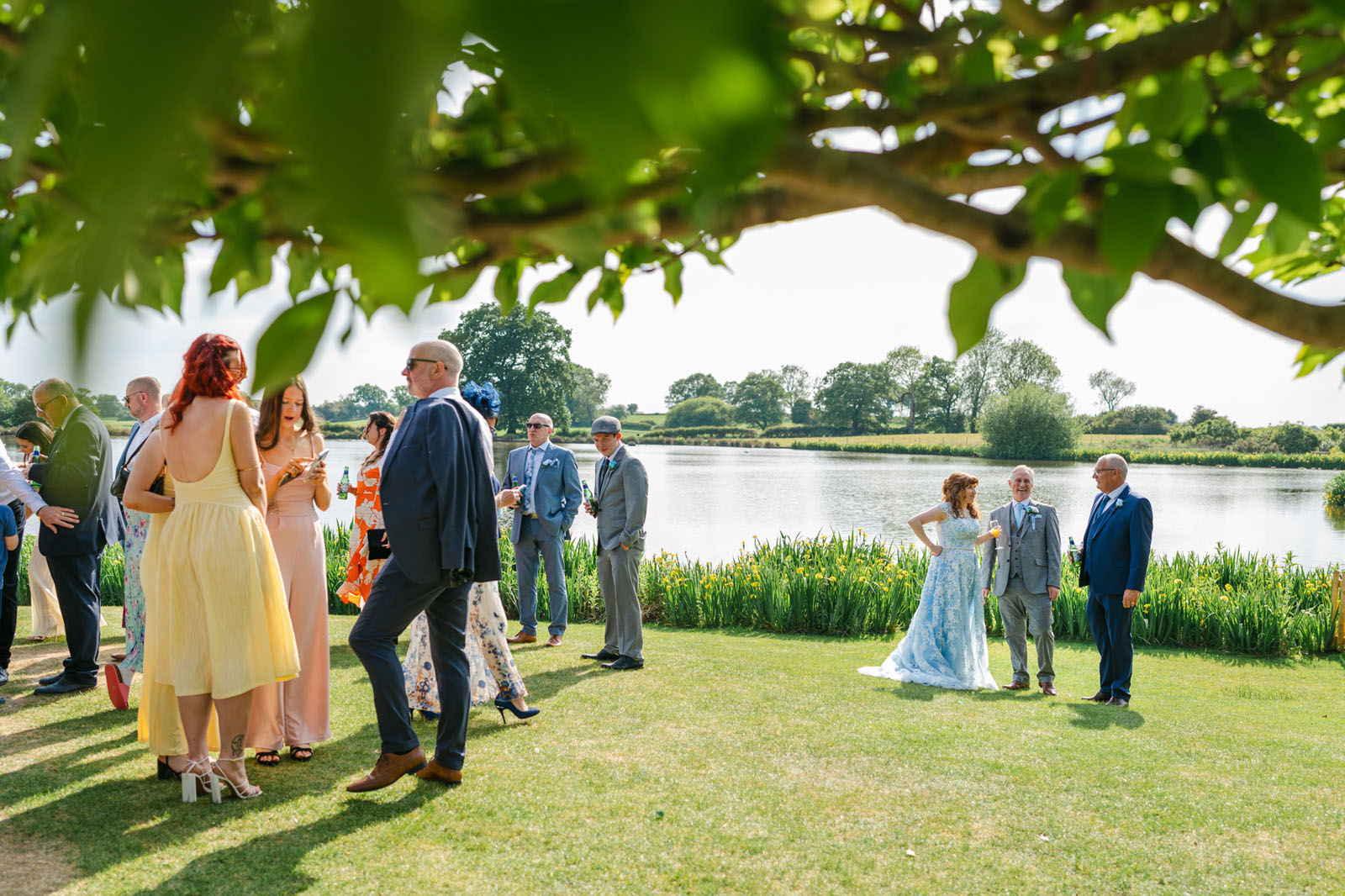 real wedding photography at Sandhole Oak Barn by Christy Photography