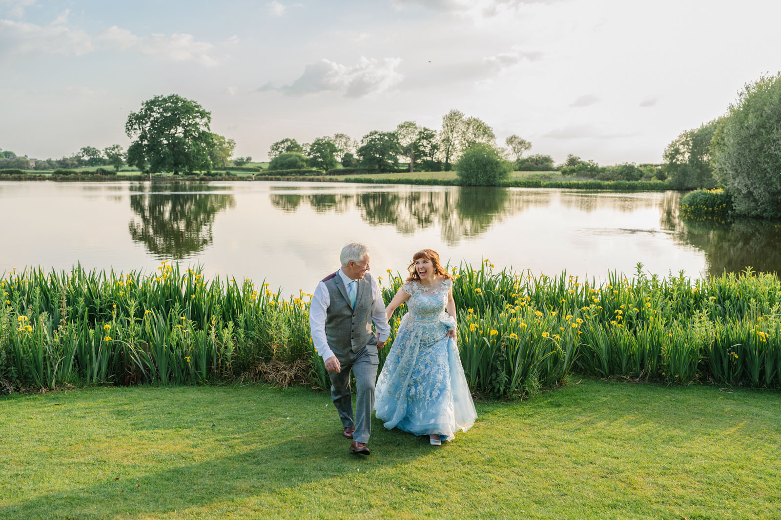 real wedding photography at Sandhole Oak Barn by Christy Photography