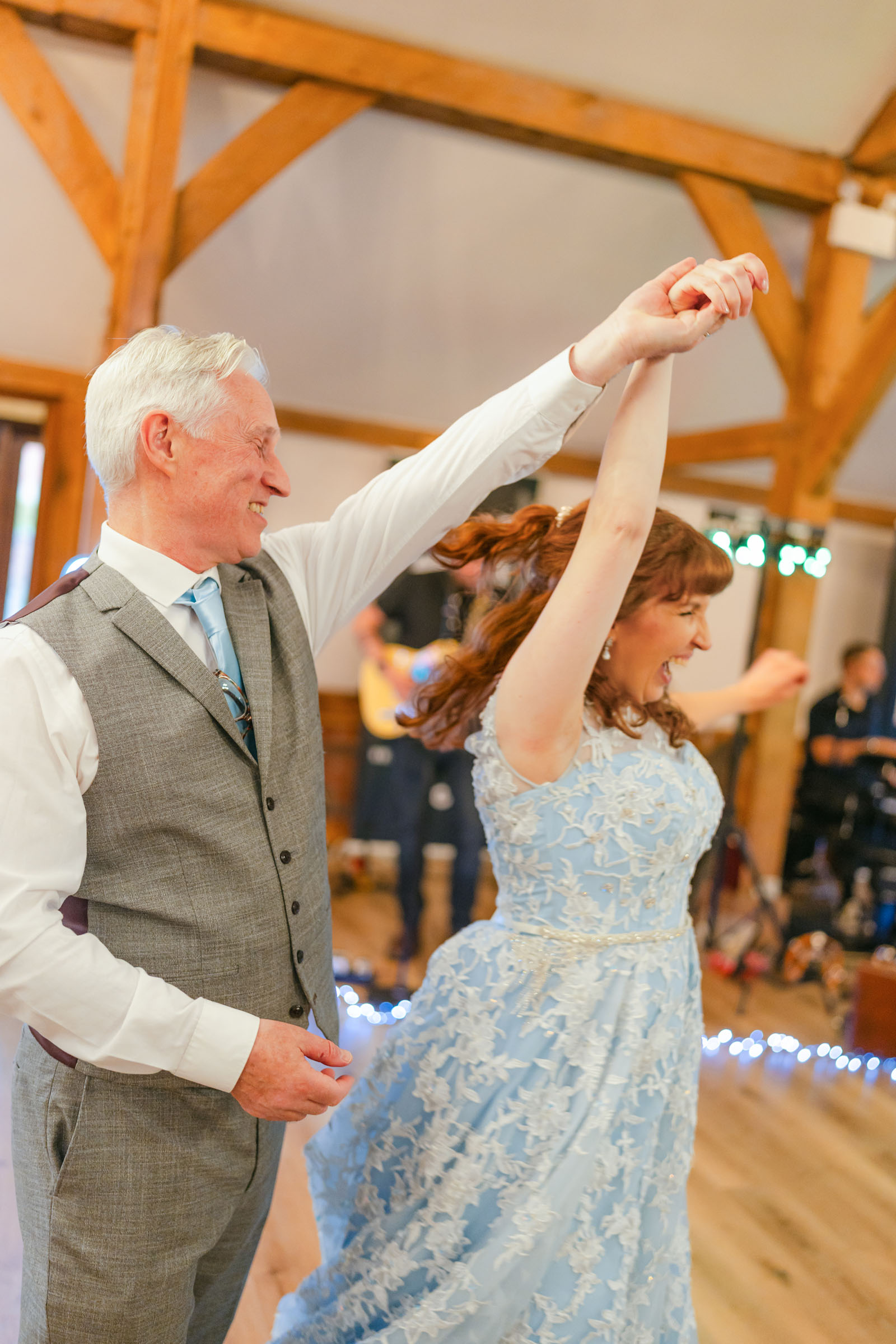 real wedding photography at Sandhole Oak Barn by Christy Photography