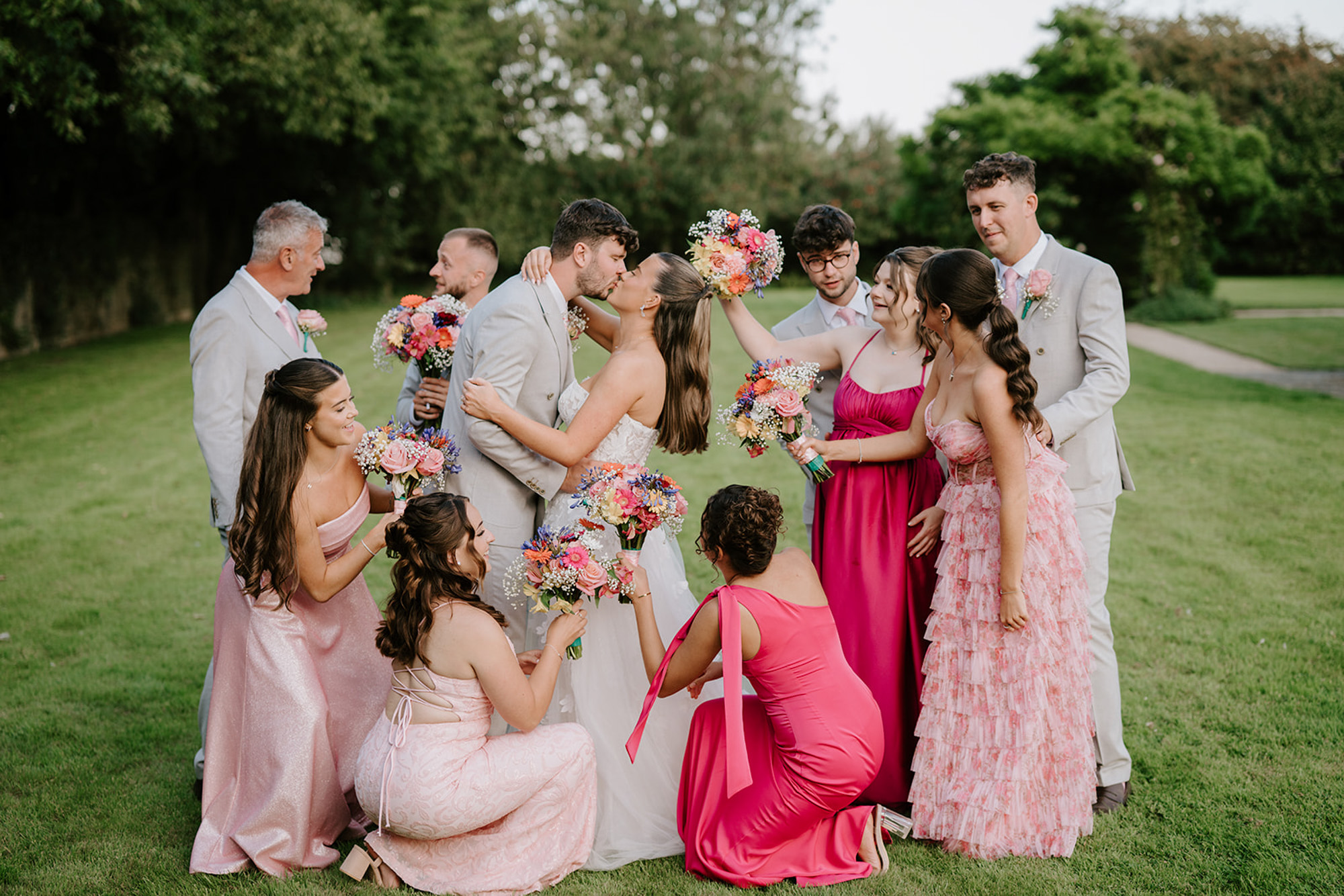 real wedding blog at The Old Kent Barn with Pearce Wedding Photography