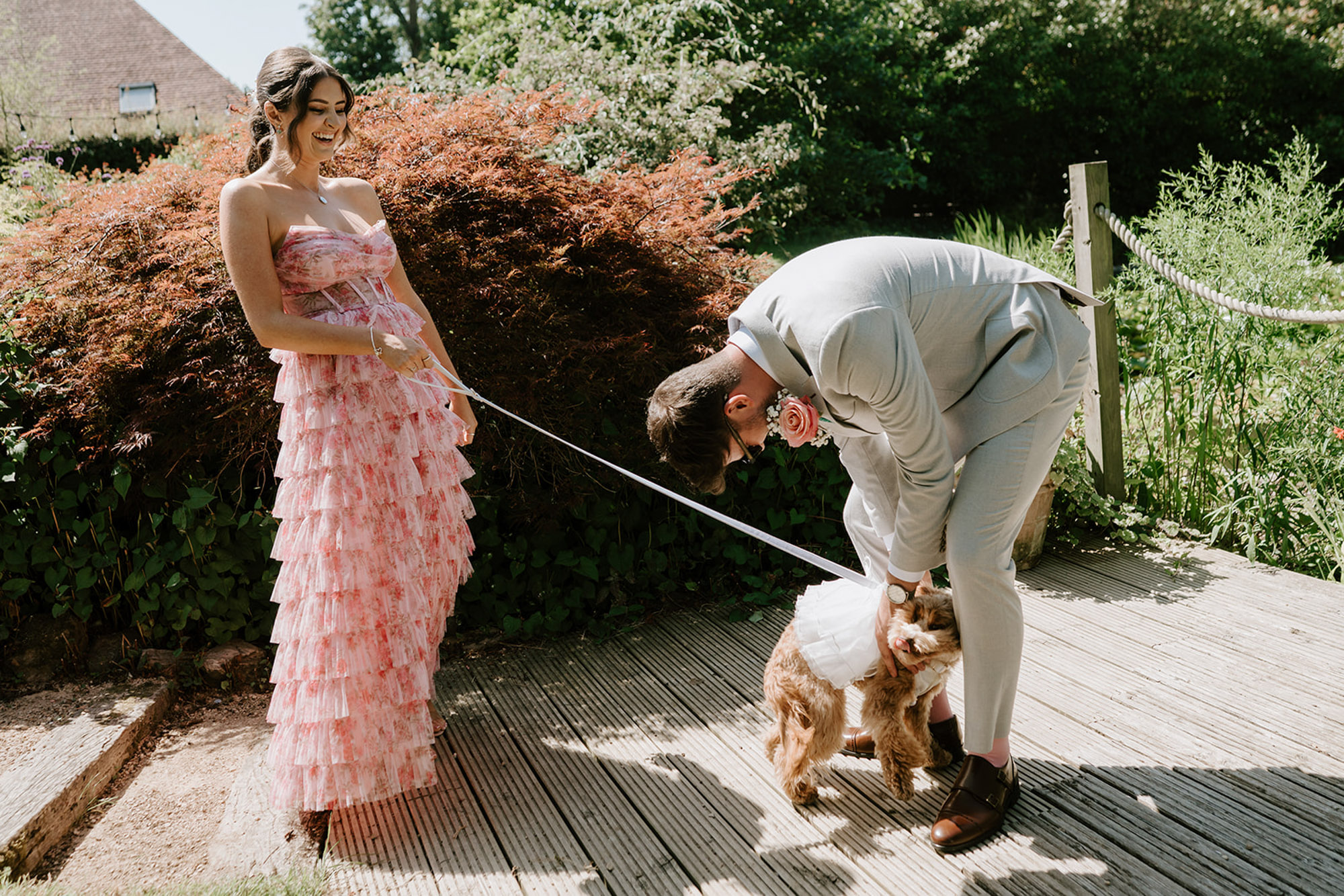 real wedding blog at The Old Kent Barn with Pearce Wedding Photography