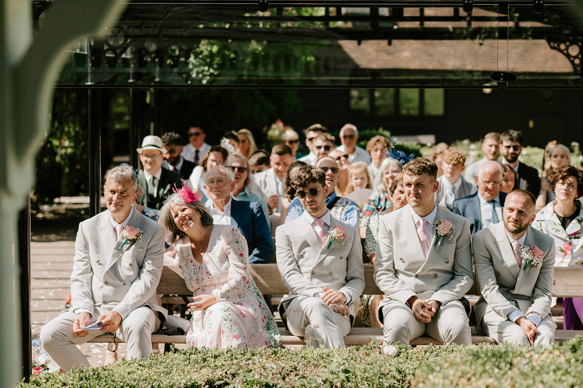 real wedding blog at The Old Kent Barn with Pearce Wedding Photography