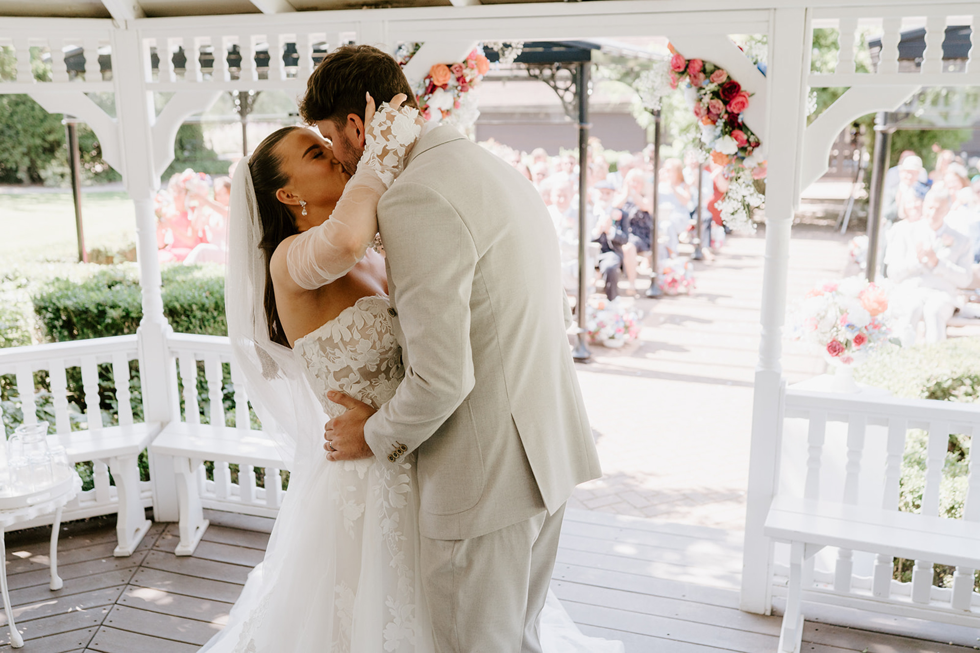 real wedding blog at The Old Kent Barn with Pearce Wedding Photography
