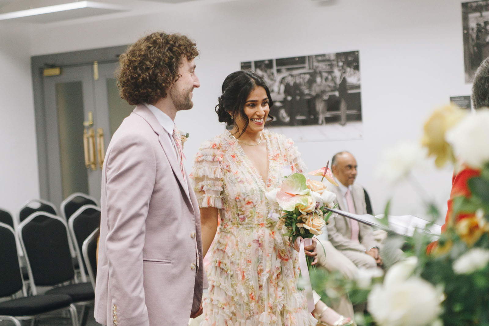 civil wedding Bolton Albert Halls | credit Priti Shikotra Photography