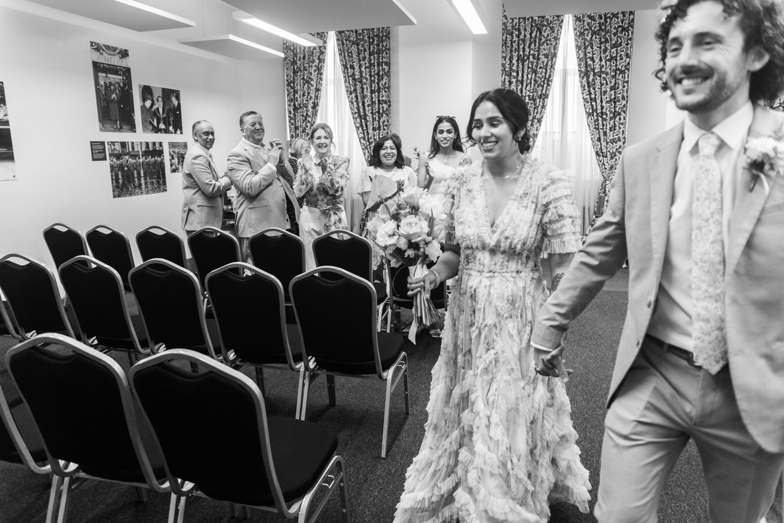 civil wedding Bolton Albert Halls | credit Priti Shikotra Photography
