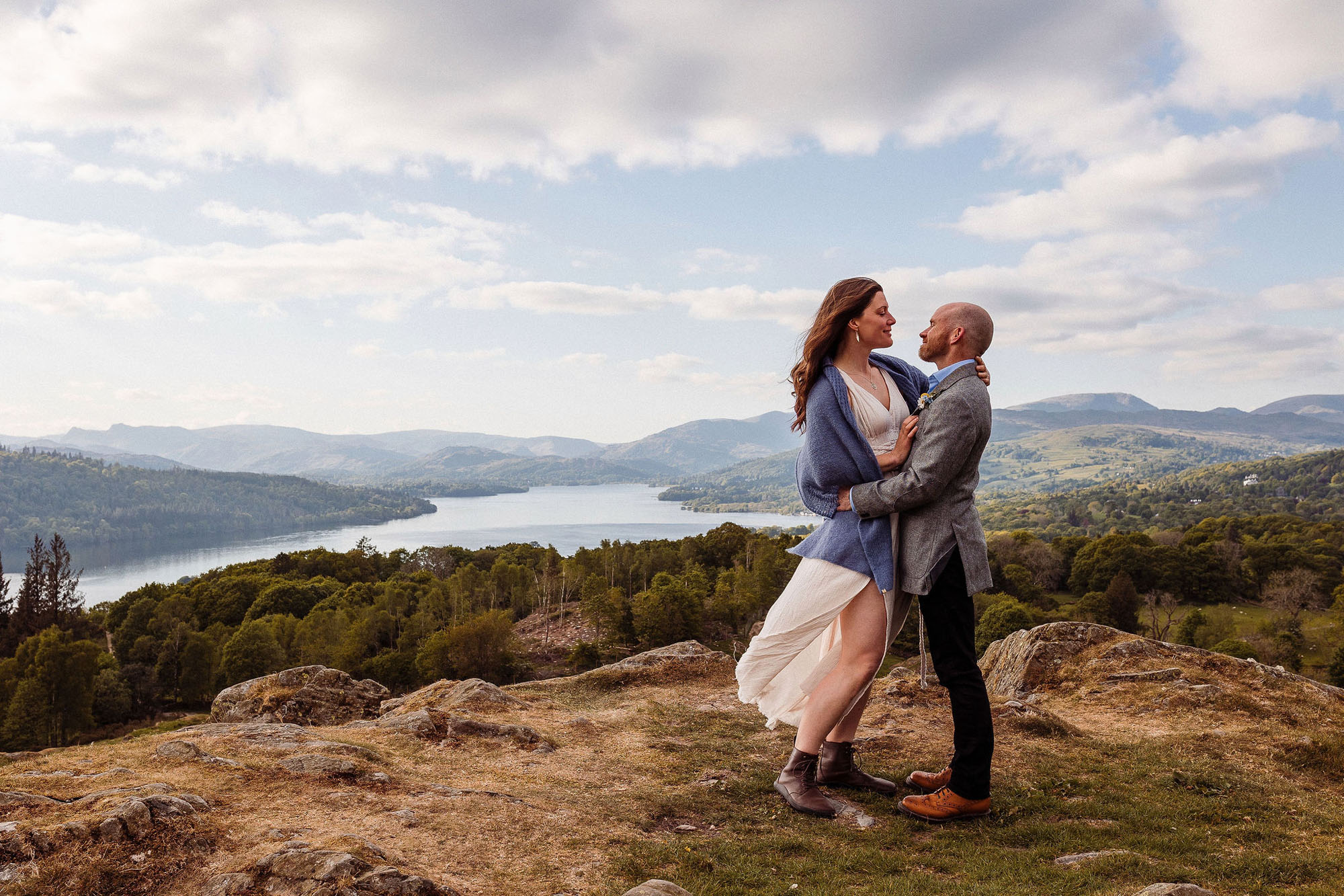 elopement in the Lake District by Mark Battista Photography | experienced Lakes wedding photographer