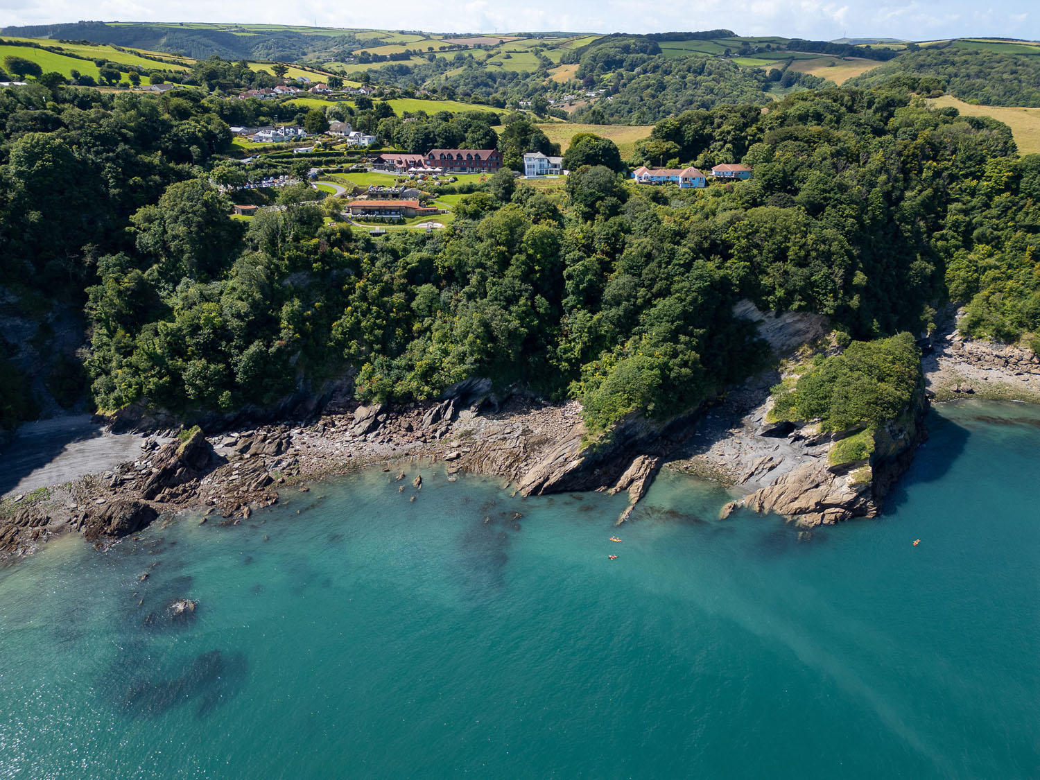 real wedding at Sandy Cove Devon on a bright sunny day | Devon and Somerset wedding photographer Martin Dabek