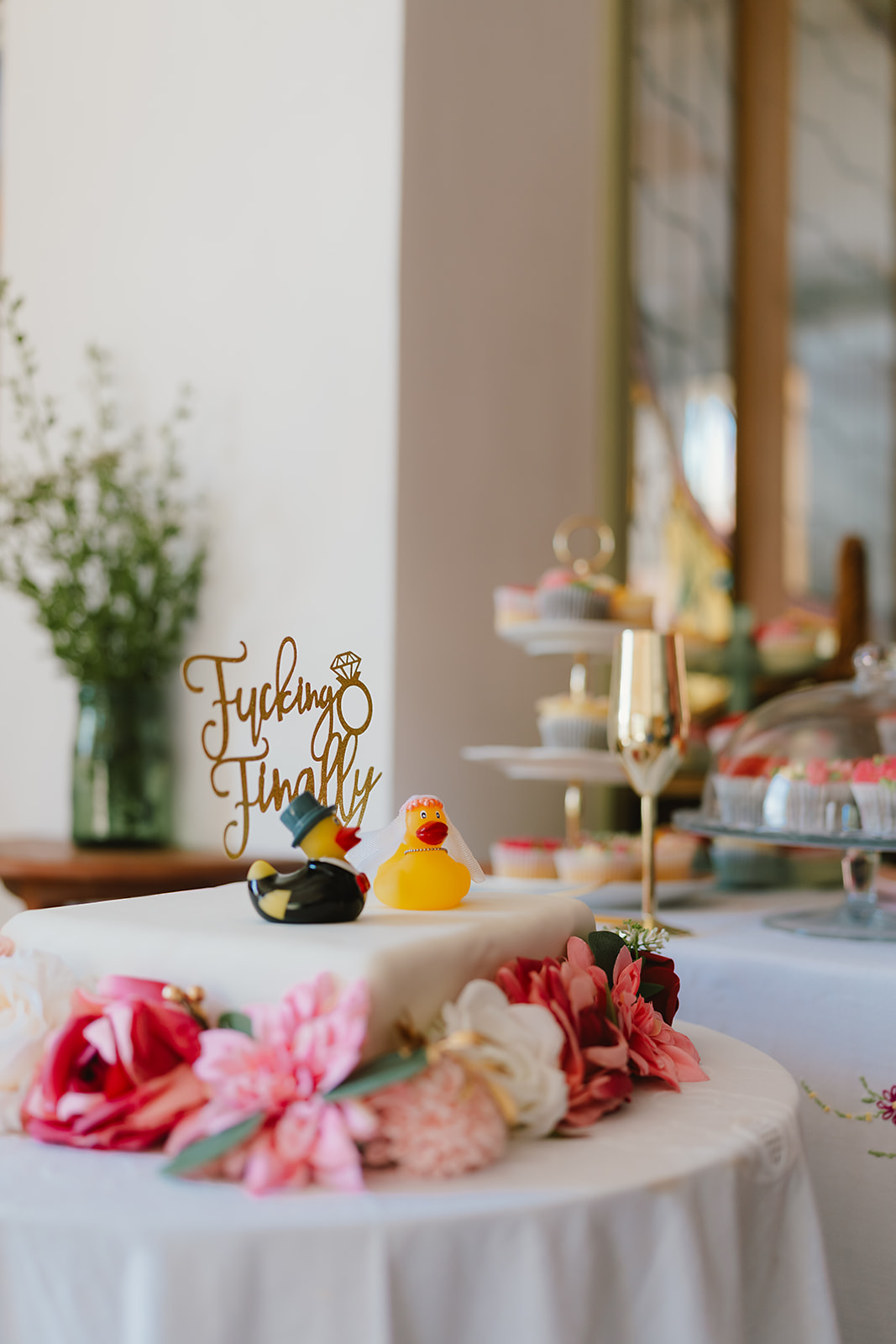 real wedding in Norwich Norfolk with a mature couple and friends helping | Andy Davison Photography
