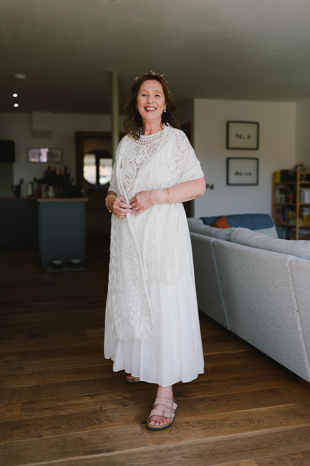 real wedding in Norwich Norfolk with a mature couple and friends helping | Andy Davison Photography
