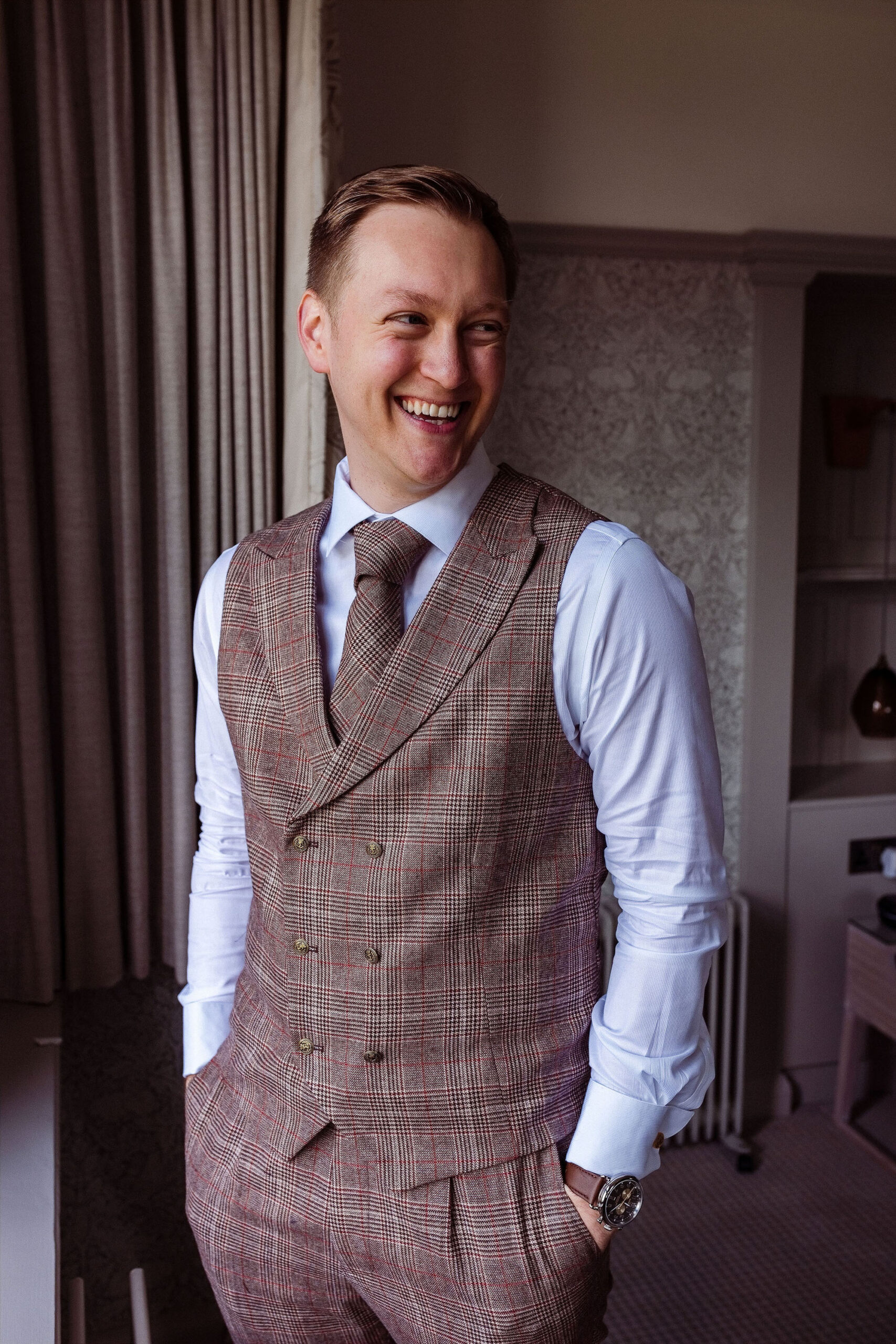 Real wedding on Lake Windermere with Mark Battista Photography