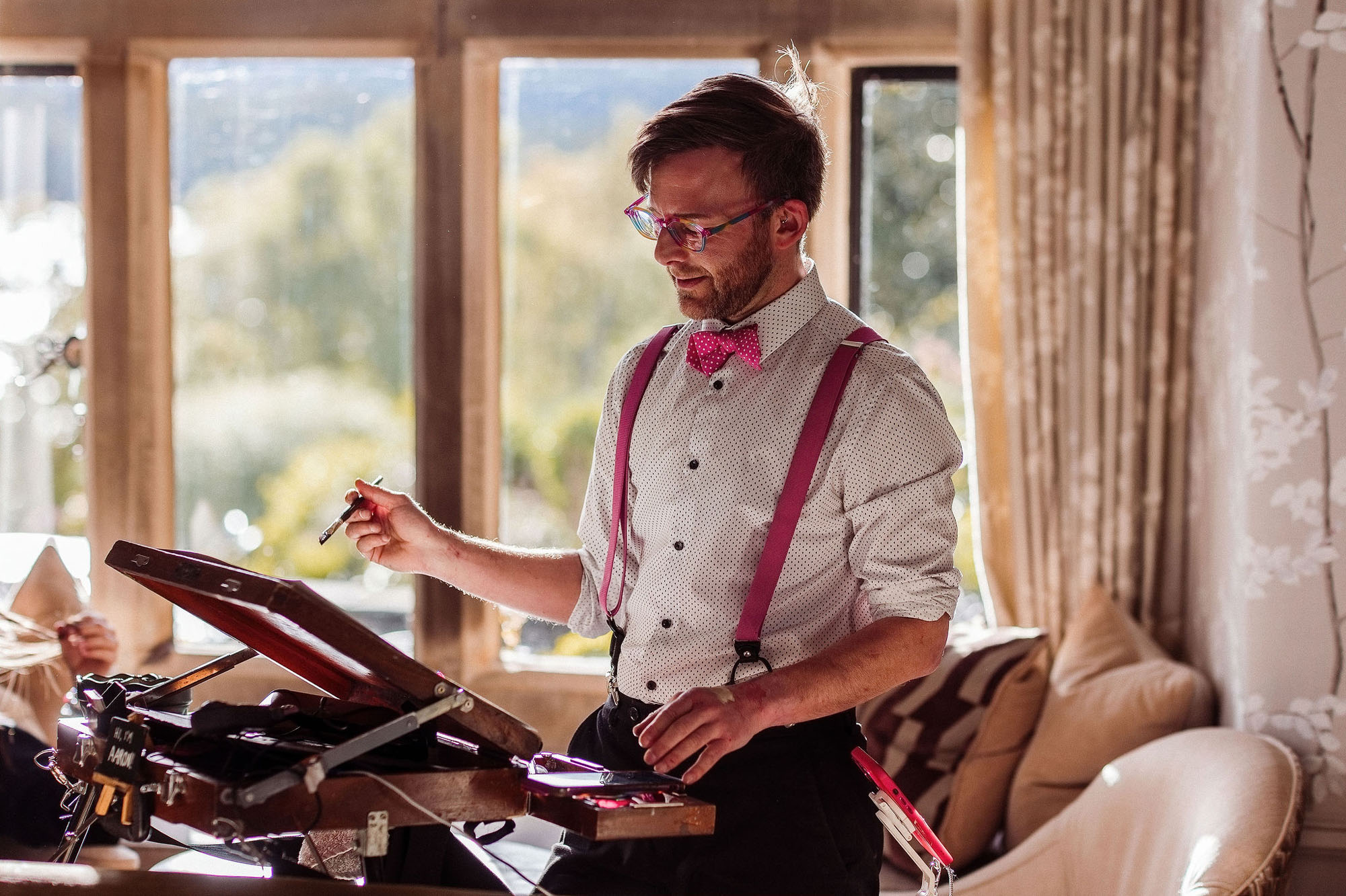 Real wedding on Lake Windermere with Mark Battista Photography