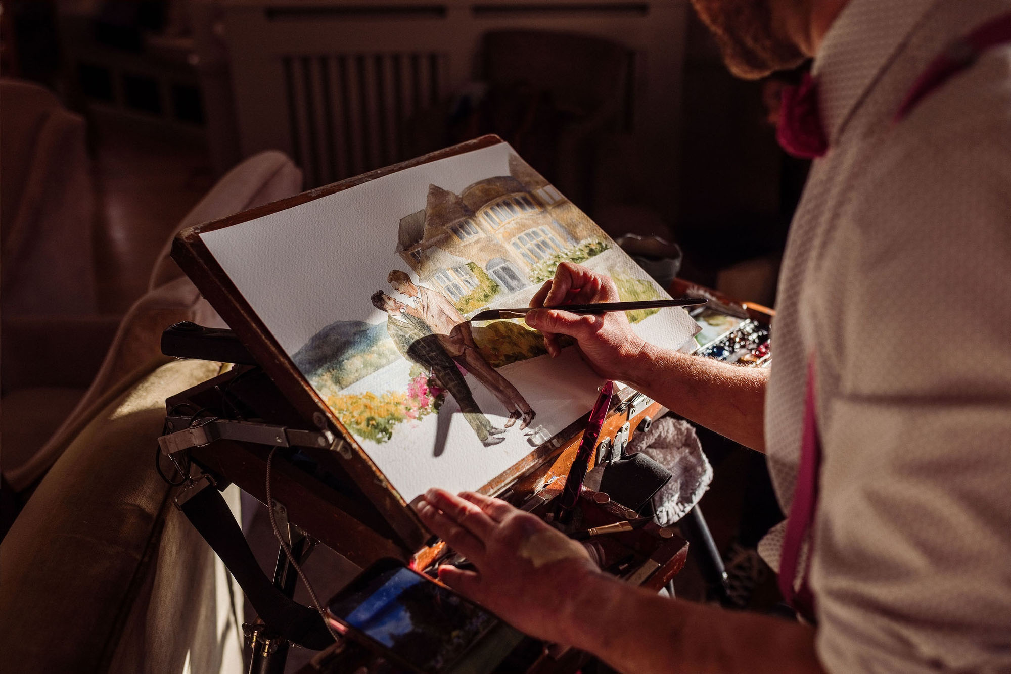 Real wedding on Lake Windermere with Mark Battista Photography