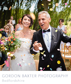 Bedfordshire wedding photographer Gordon Baxter Photography