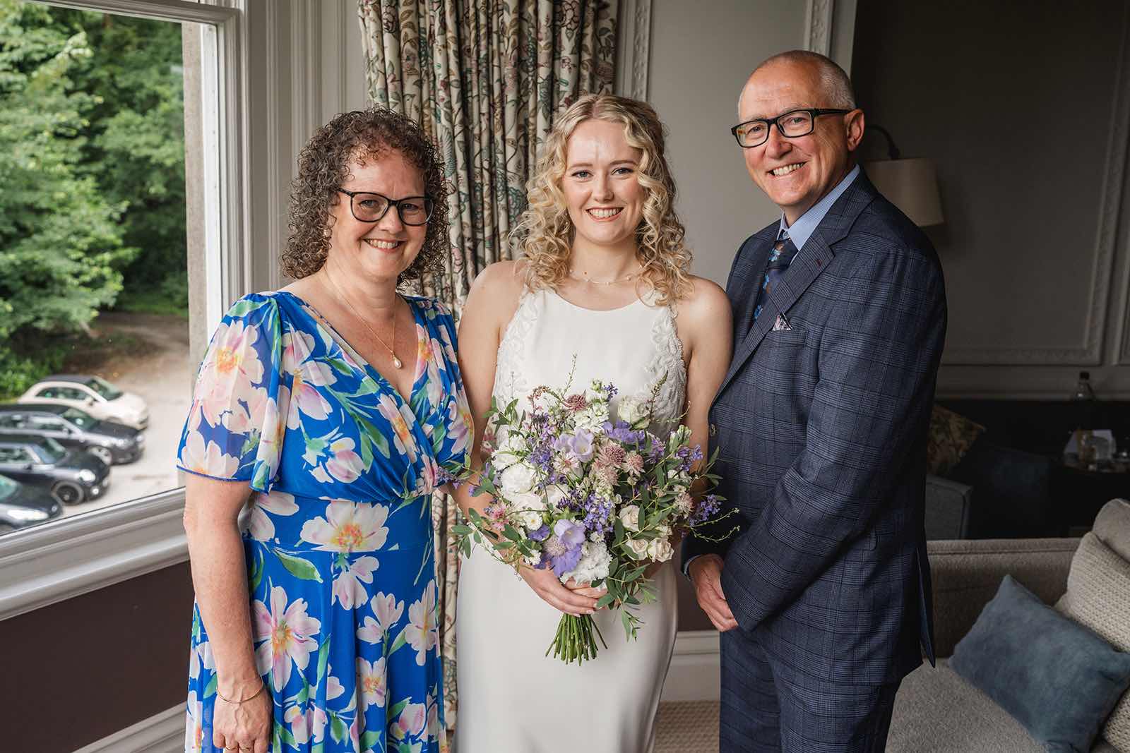 real wedding at Merewood Lake Windermere with Jaye Peg Photography and Made in Flowers Kendal