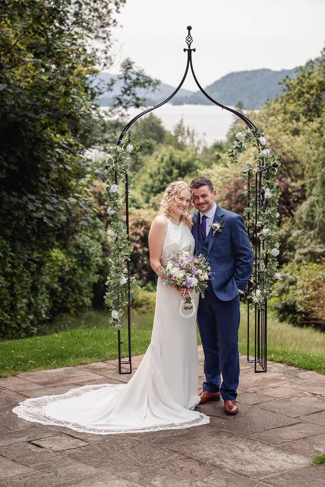 real wedding at Merewood Lake Windermere with Jaye Peg Photography and Made in Flowers Kendal