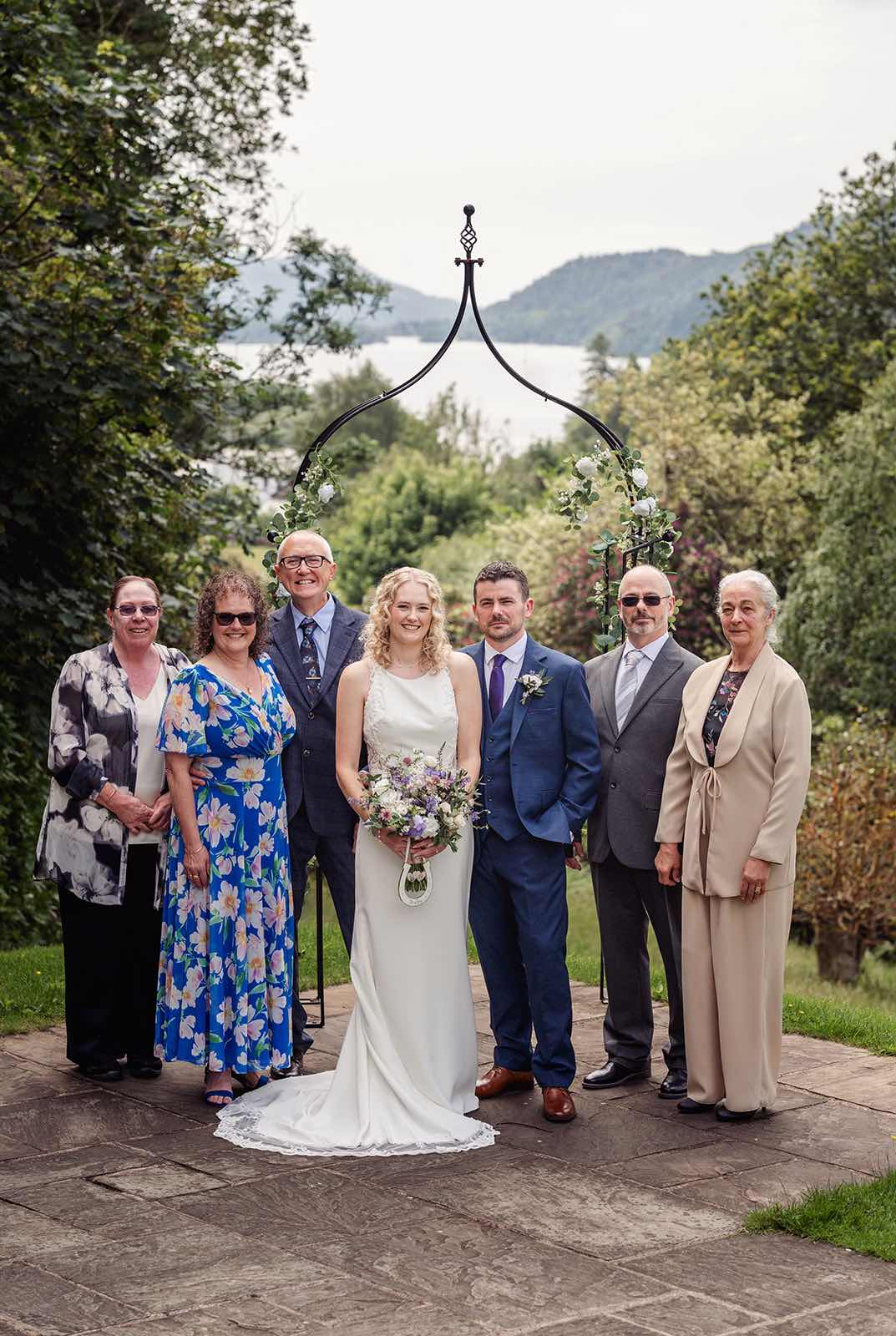 real wedding at Merewood Lake Windermere with Jaye Peg Photography and Made in Flowers Kendal