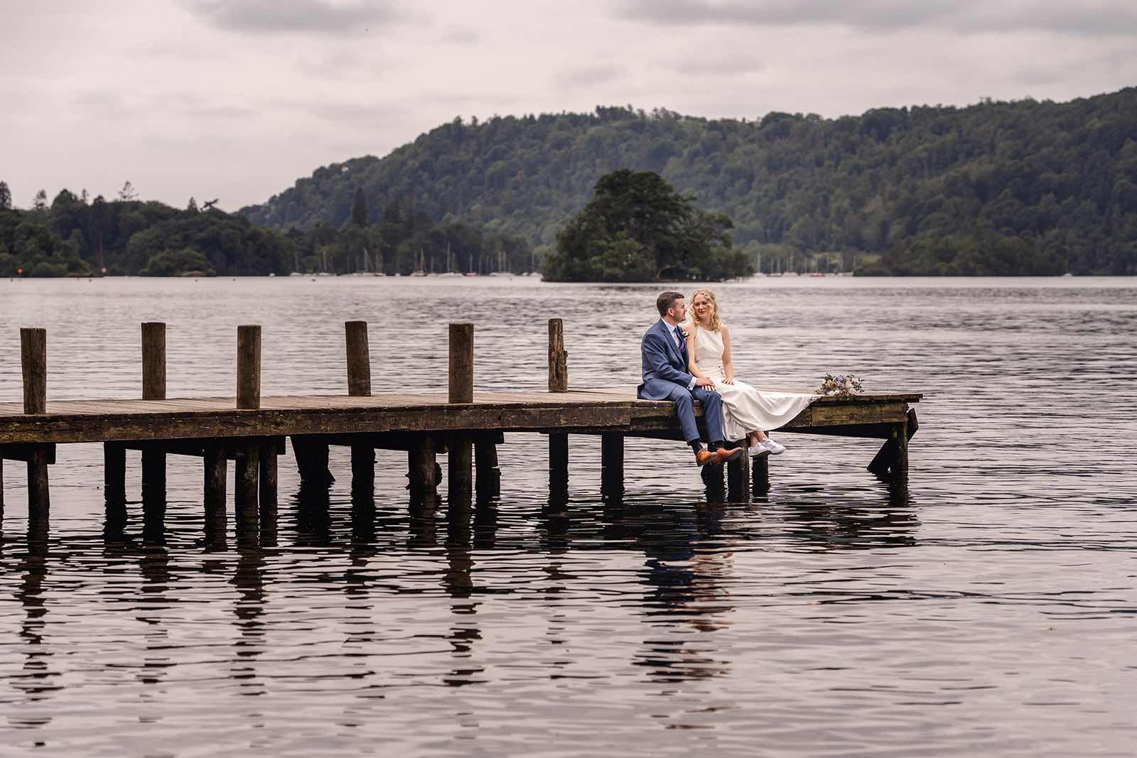 real wedding at Merewood Lake Windermere with Jaye Peg Photography and Made in Flowers Kendal