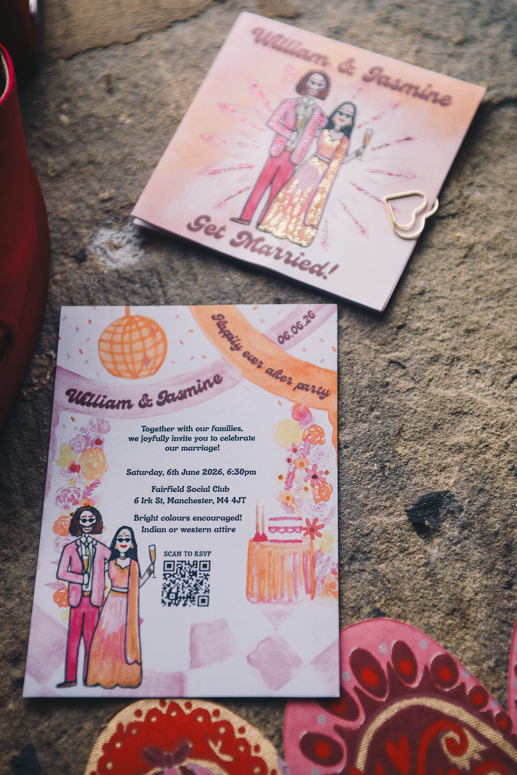 real wedding at Fairfield Social Club Manchester with multicultural wedding photographer Priti Shikotra