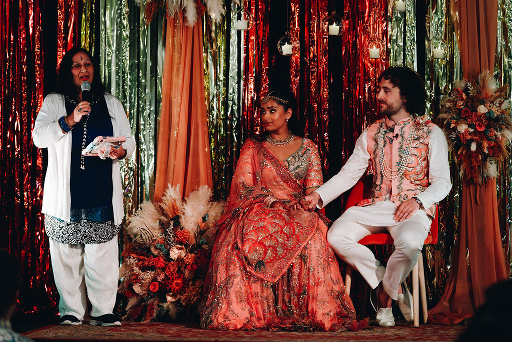 real wedding at Fairfield Social Club Manchester with multicultural wedding photographer Priti Shikotra