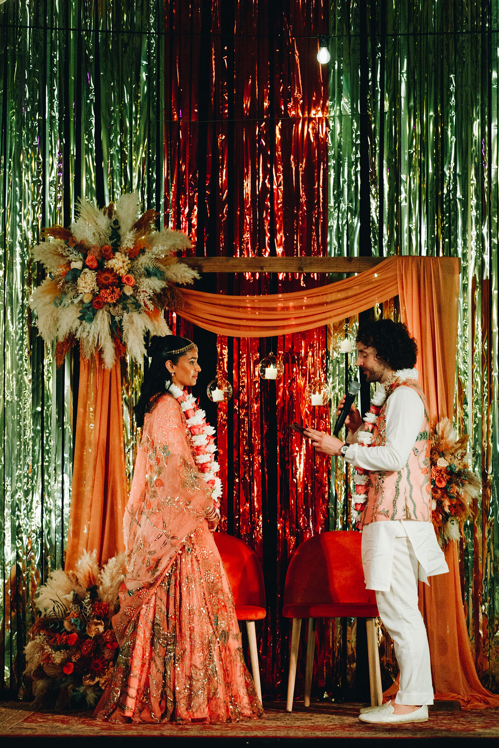 real wedding at Fairfield Social Club Manchester with multicultural wedding photographer Priti Shikotra