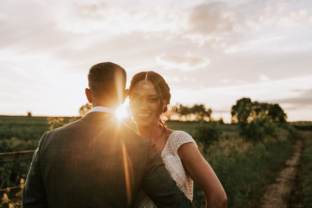 real couple's wedding in Hertfordshire with outdoor ceremony | Nicki Shea Photography at Beaumont Hall