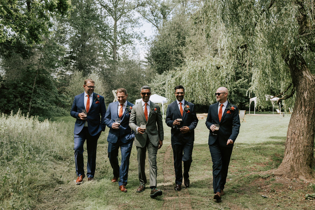 real couple's wedding in Hertfordshire with outdoor ceremony | Nicki Shea Photography at Beaumont Hall