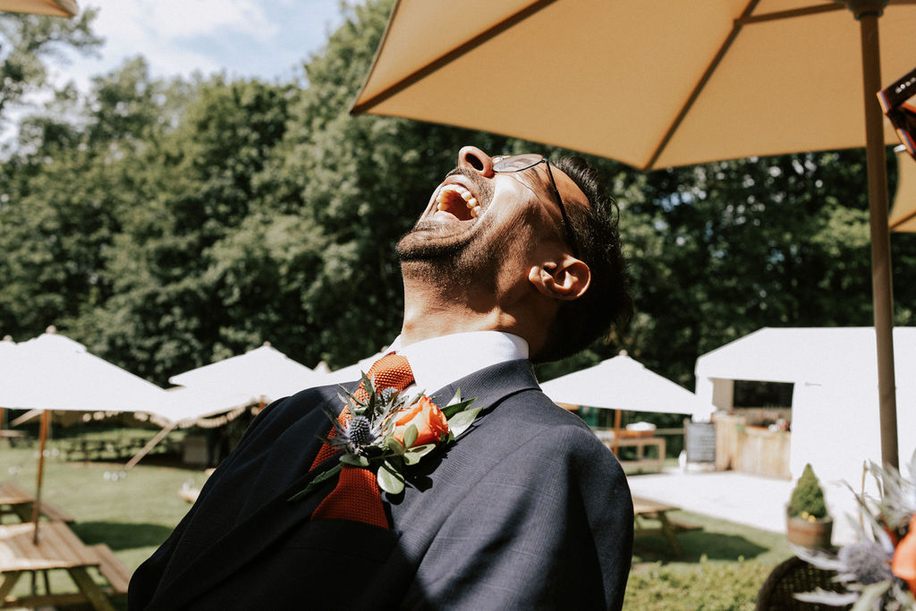 real couple's wedding in Hertfordshire with outdoor ceremony | Nicki Shea Photography at Beaumont Hall