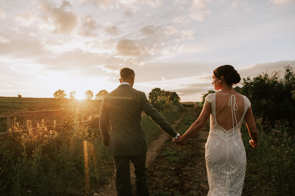 real couple's wedding in Hertfordshire with outdoor ceremony | Nicki Shea Photography at Beaumont Hall