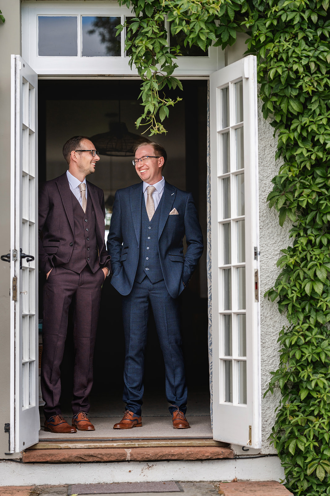 real wedding at Holesfoot Cumbria with two grooms | Jaye-Peg Photography