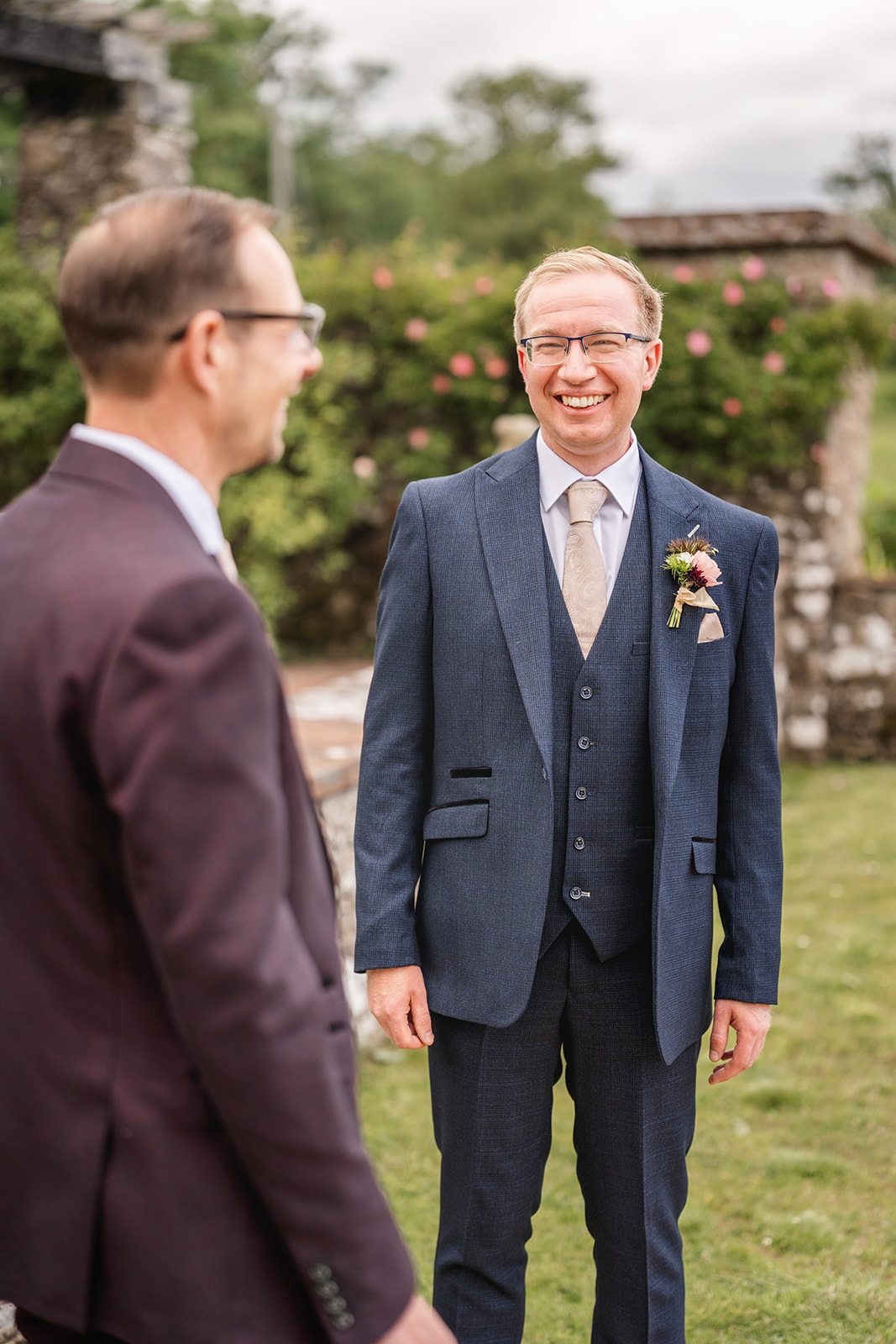 real wedding at Holesfoot Cumbria with two grooms | Jaye-Peg Photography