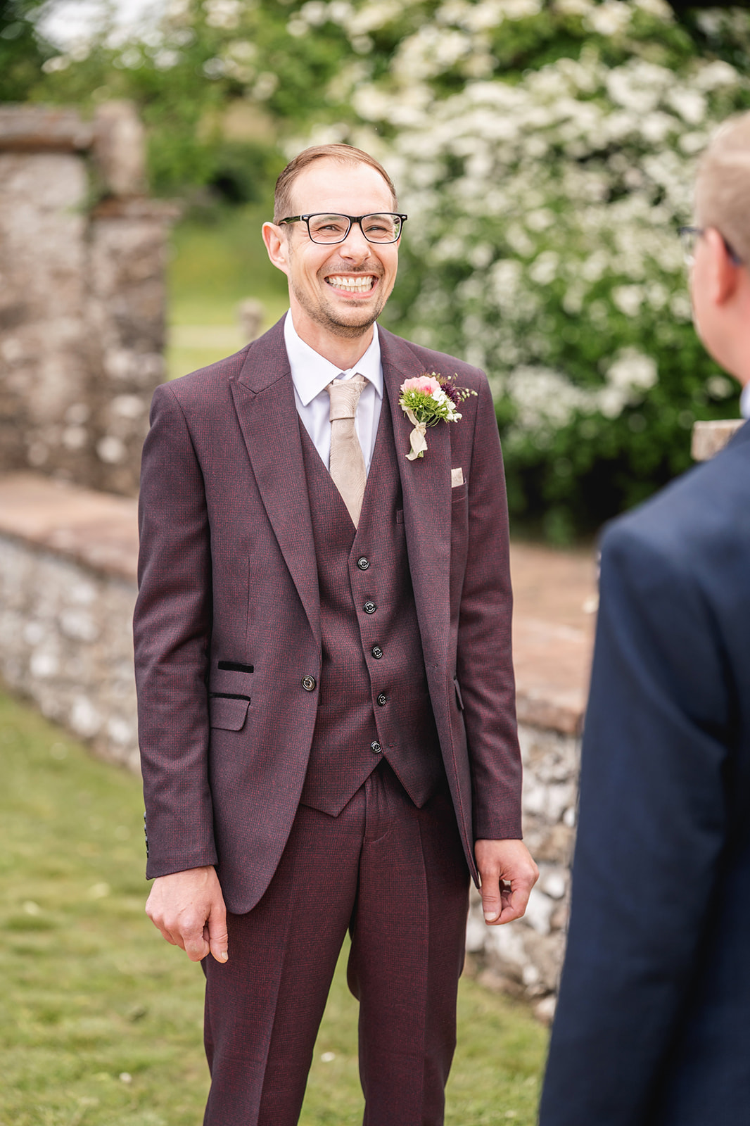 real wedding at Holesfoot Cumbria with two grooms | Jaye-Peg Photography