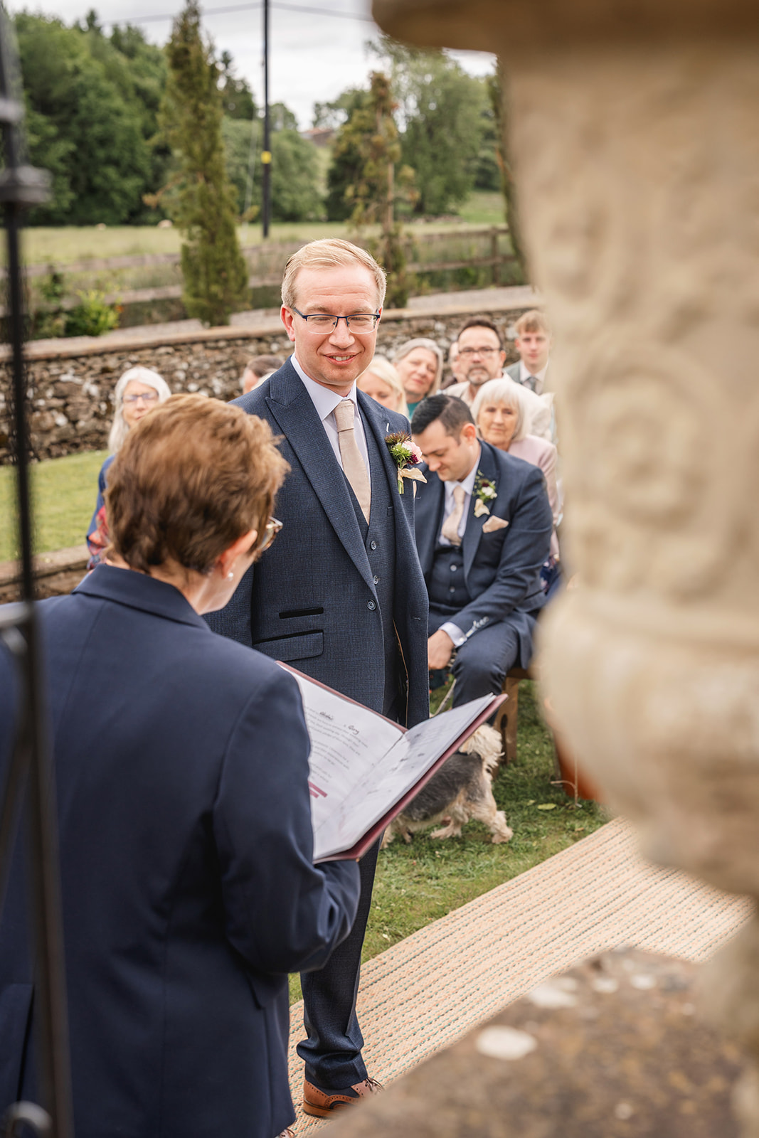 real wedding at Holesfoot Cumbria with two grooms | Jaye-Peg Photography