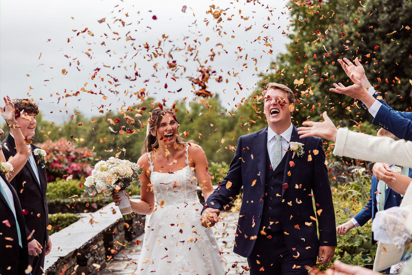 rainy Lake District wedding at Cragwood near Windermere | Mark Battista Photography