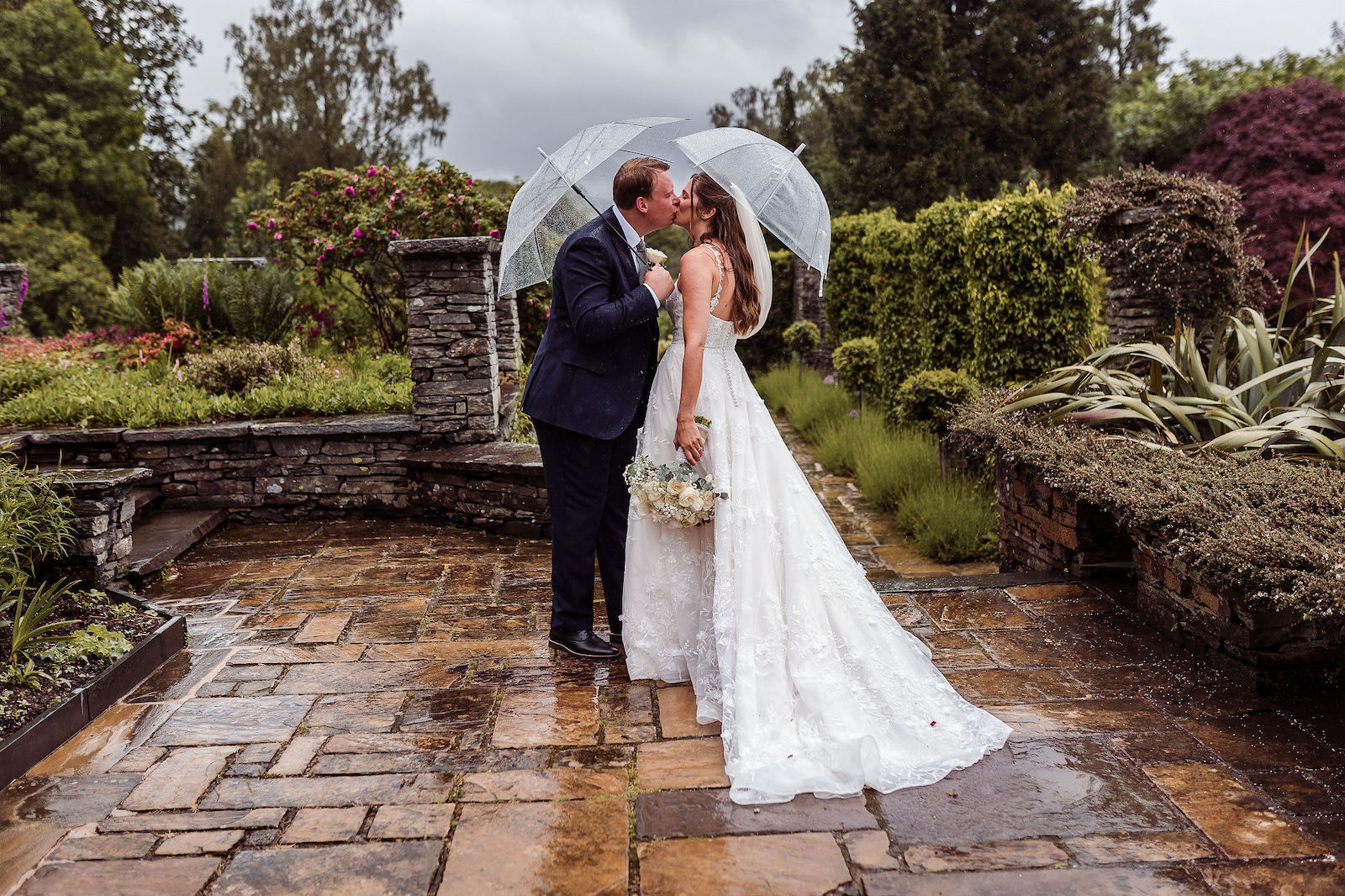 rainy Lake District wedding at Cragwood near Windermere | Mark Battista Photography