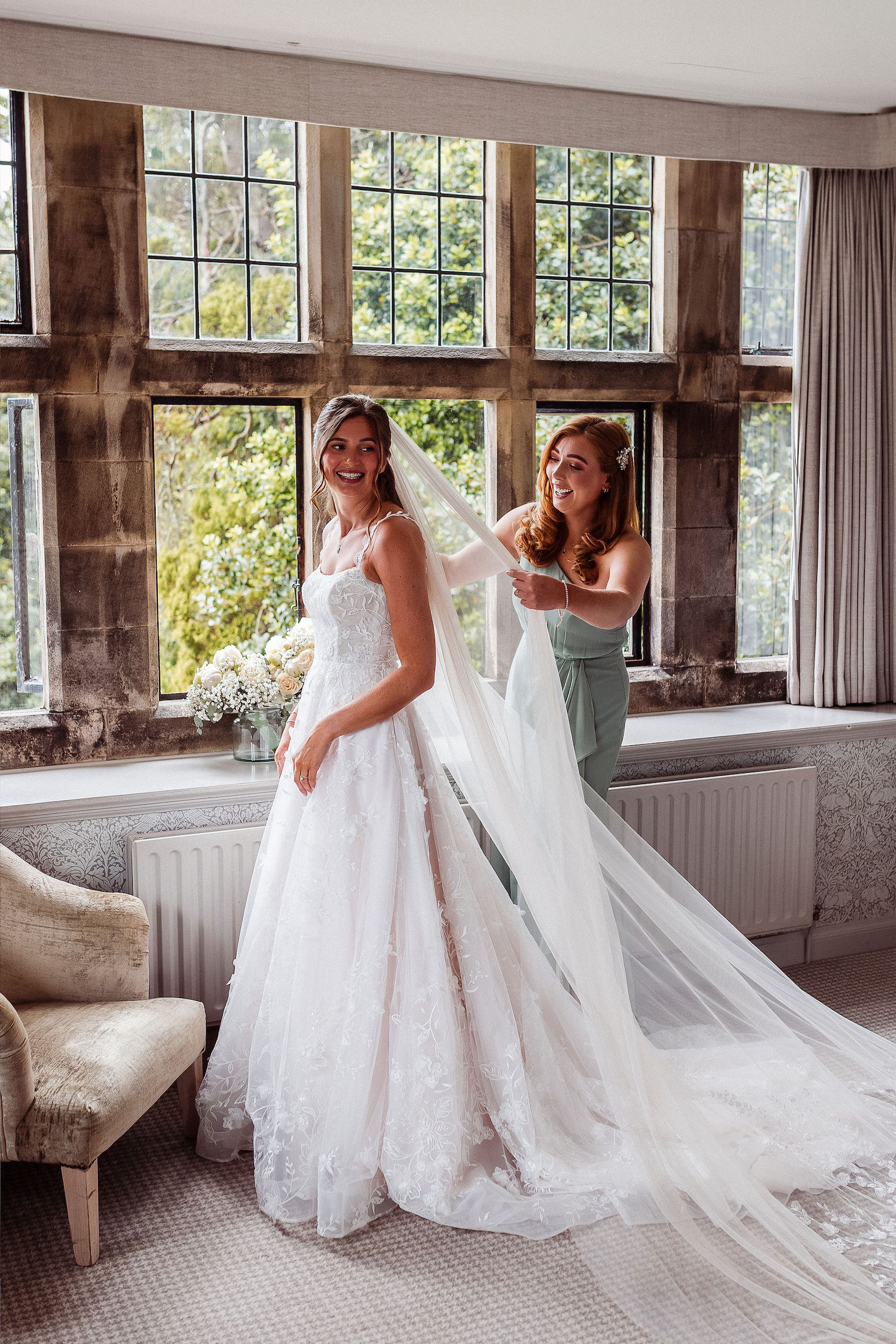rainy Lake District wedding at Cragwood near Windermere | Mark Battista Photography