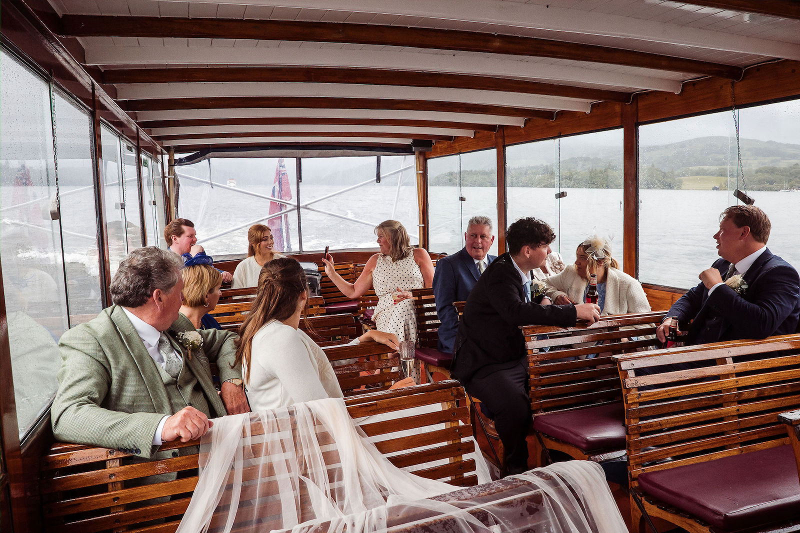 rainy Lake District wedding at Cragwood near Windermere | Mark Battista Photography