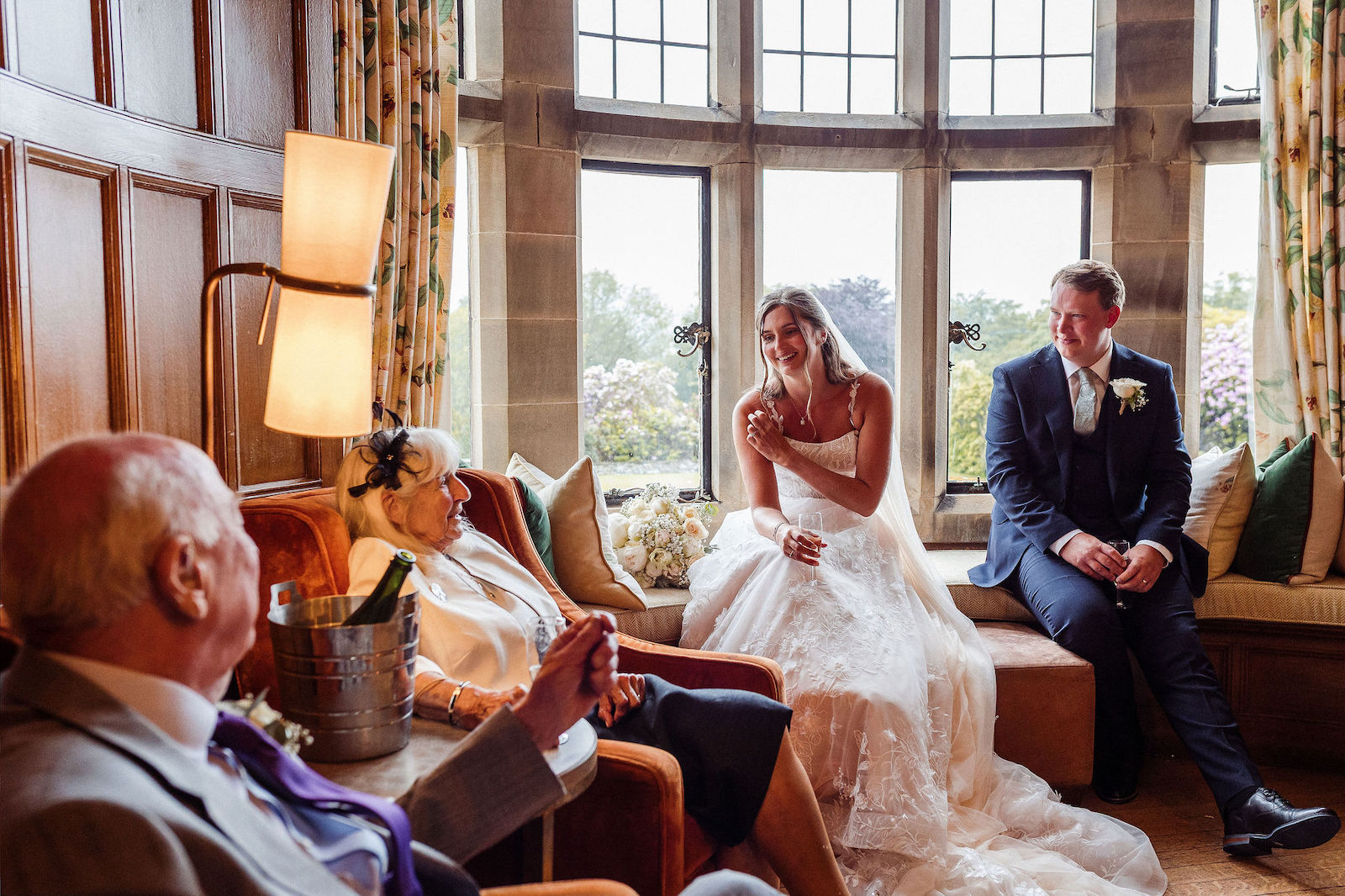 rainy Lake District wedding at Cragwood near Windermere | Mark Battista Photography