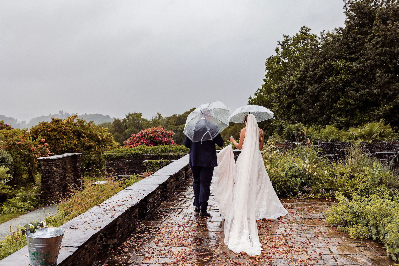 rainy Lake District wedding at Cragwood near Windermere | Mark Battista Photography