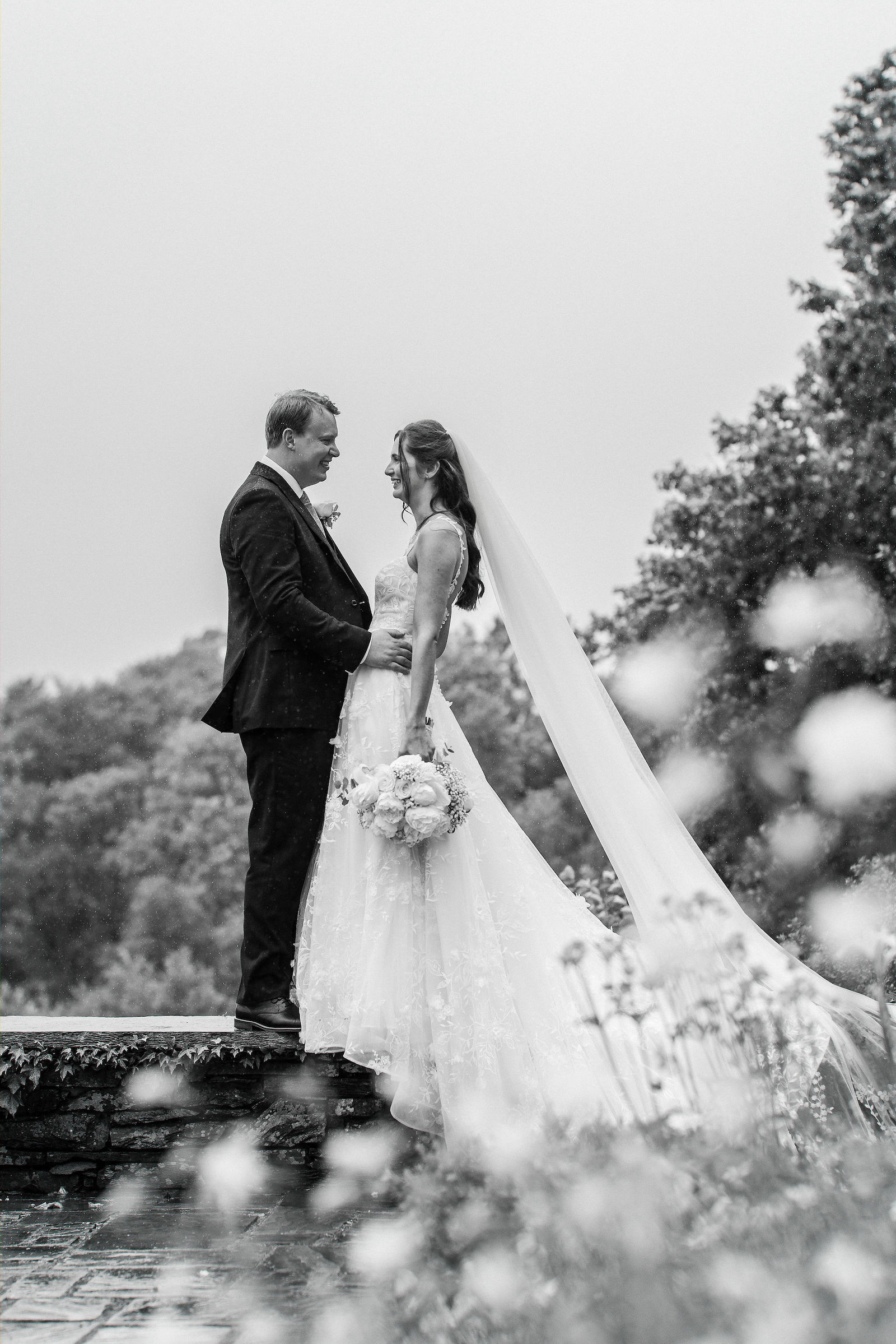 rainy Lake District wedding at Cragwood near Windermere | Mark Battista Photography