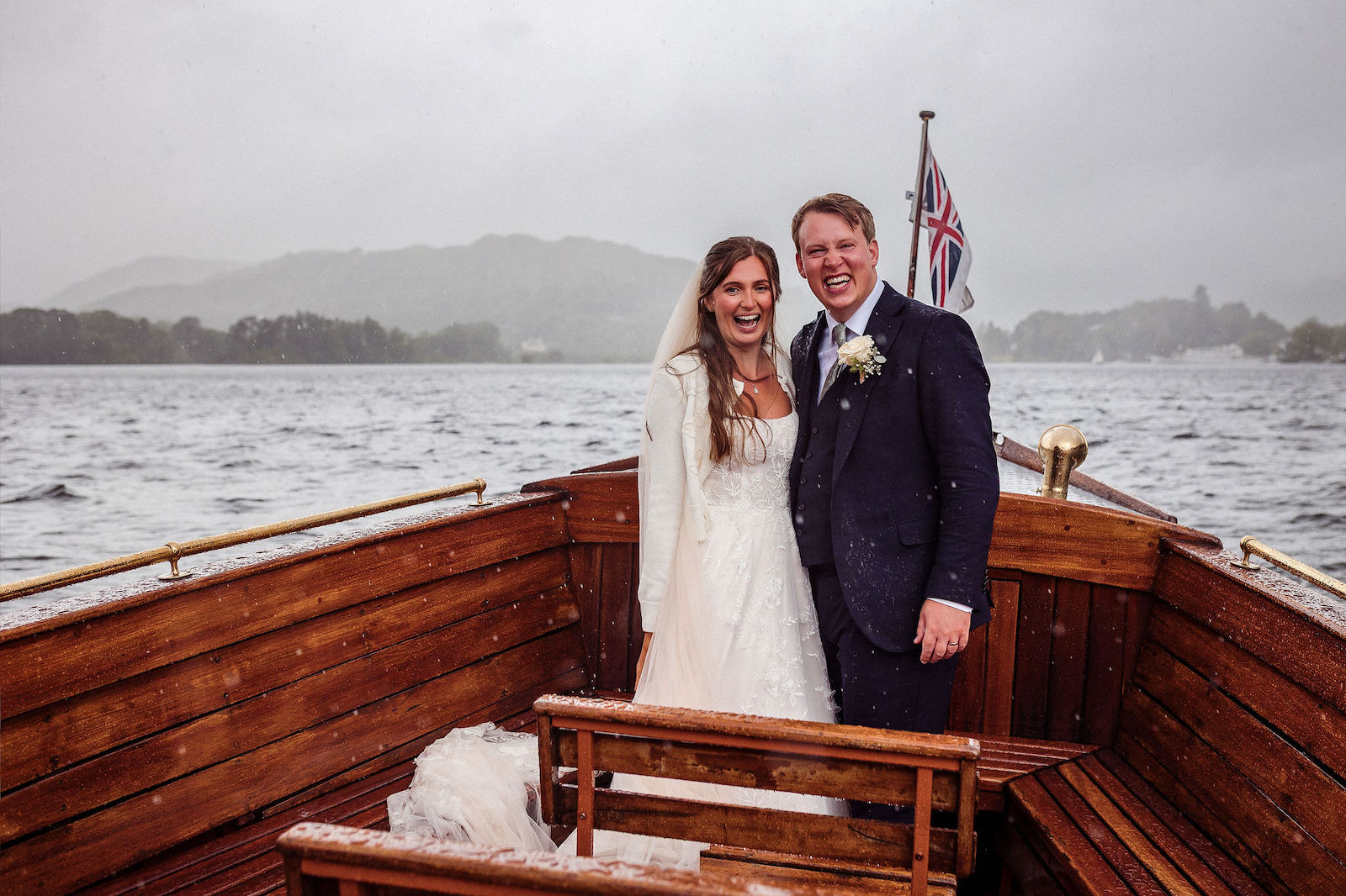 rainy Lake District wedding at Cragwood near Windermere | Mark Battista Photography