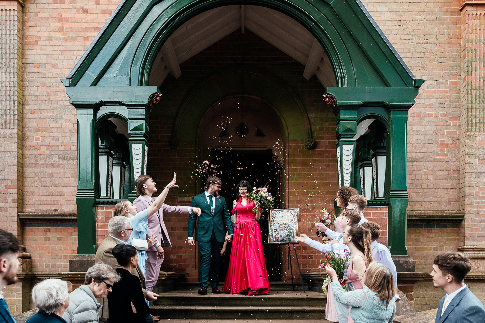 alternative real wedding at Papplewick Pumping House venue with documentary wedding photographer Simon Dewey