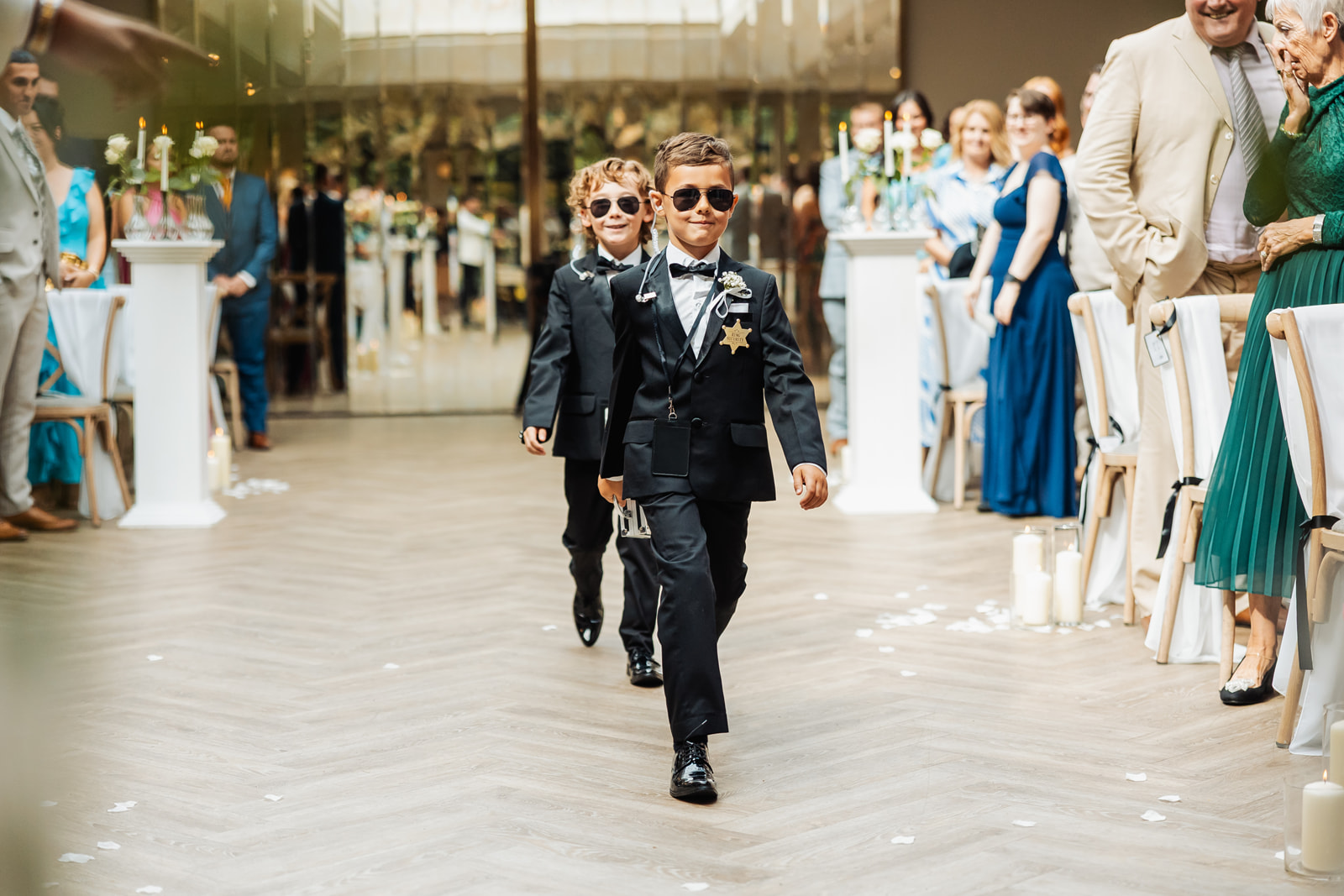 real wedding at Woodlands Hotel Leeds with black tie dress code and images by Yorkshire photographer Fabio Photography from Halifax