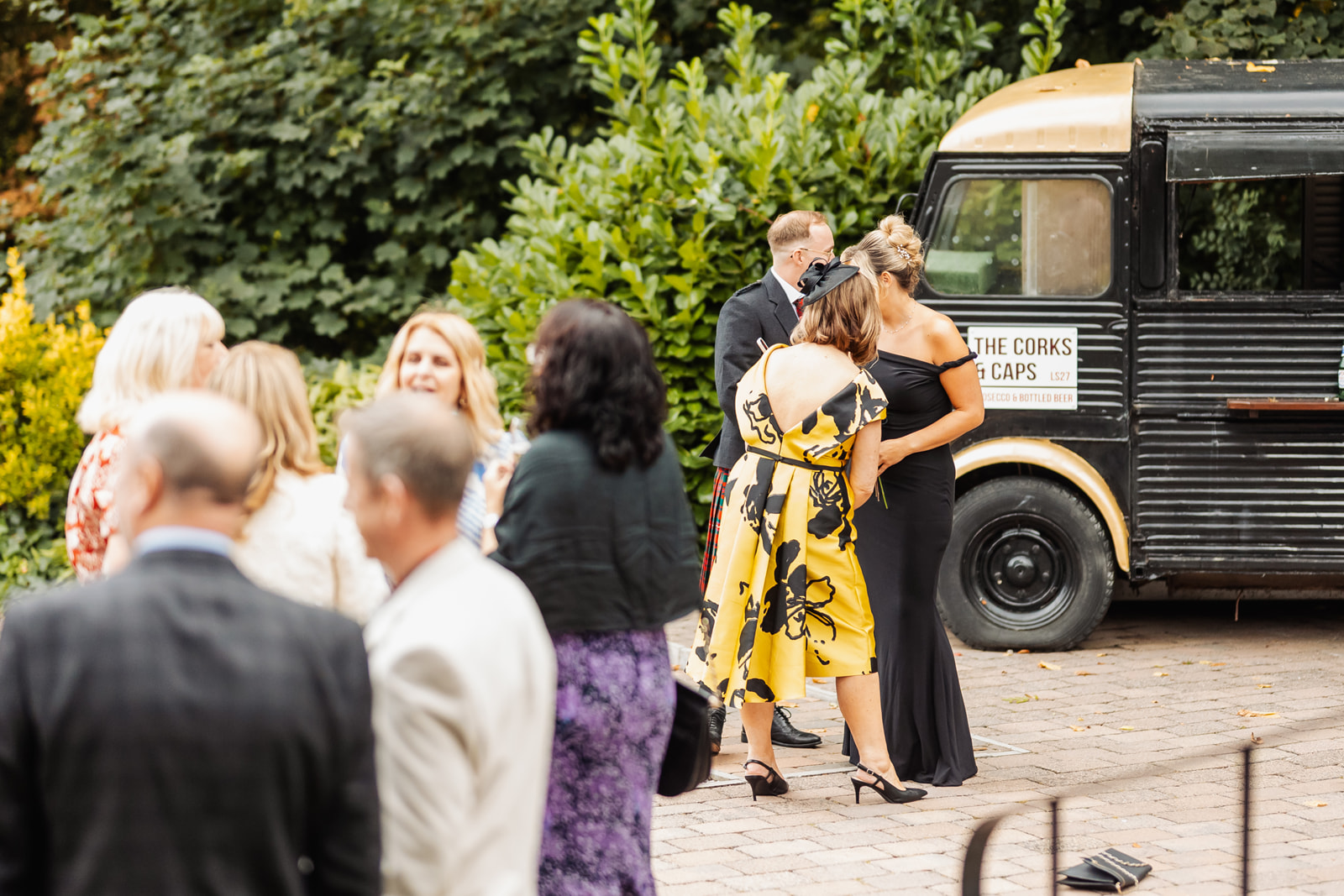 real wedding at Woodlands Hotel Leeds with black tie dress code and images by Yorkshire photographer Fabio Photography from Halifax