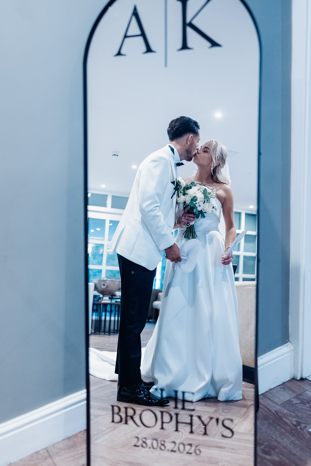 real wedding at Woodlands Hotel Leeds with black tie dress code and images by Yorkshire photographer Fabio Photography from Halifax