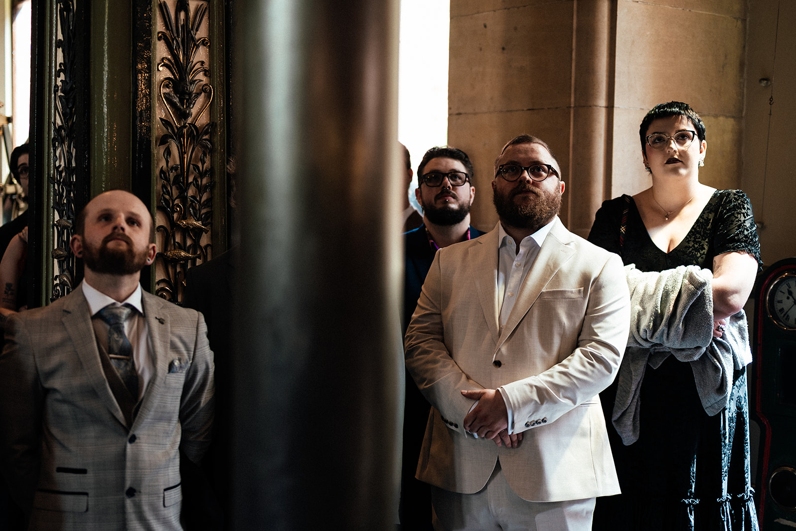 alternative real wedding at Papplewick Pumping House venue with documentary wedding photographer Simon Dewey 