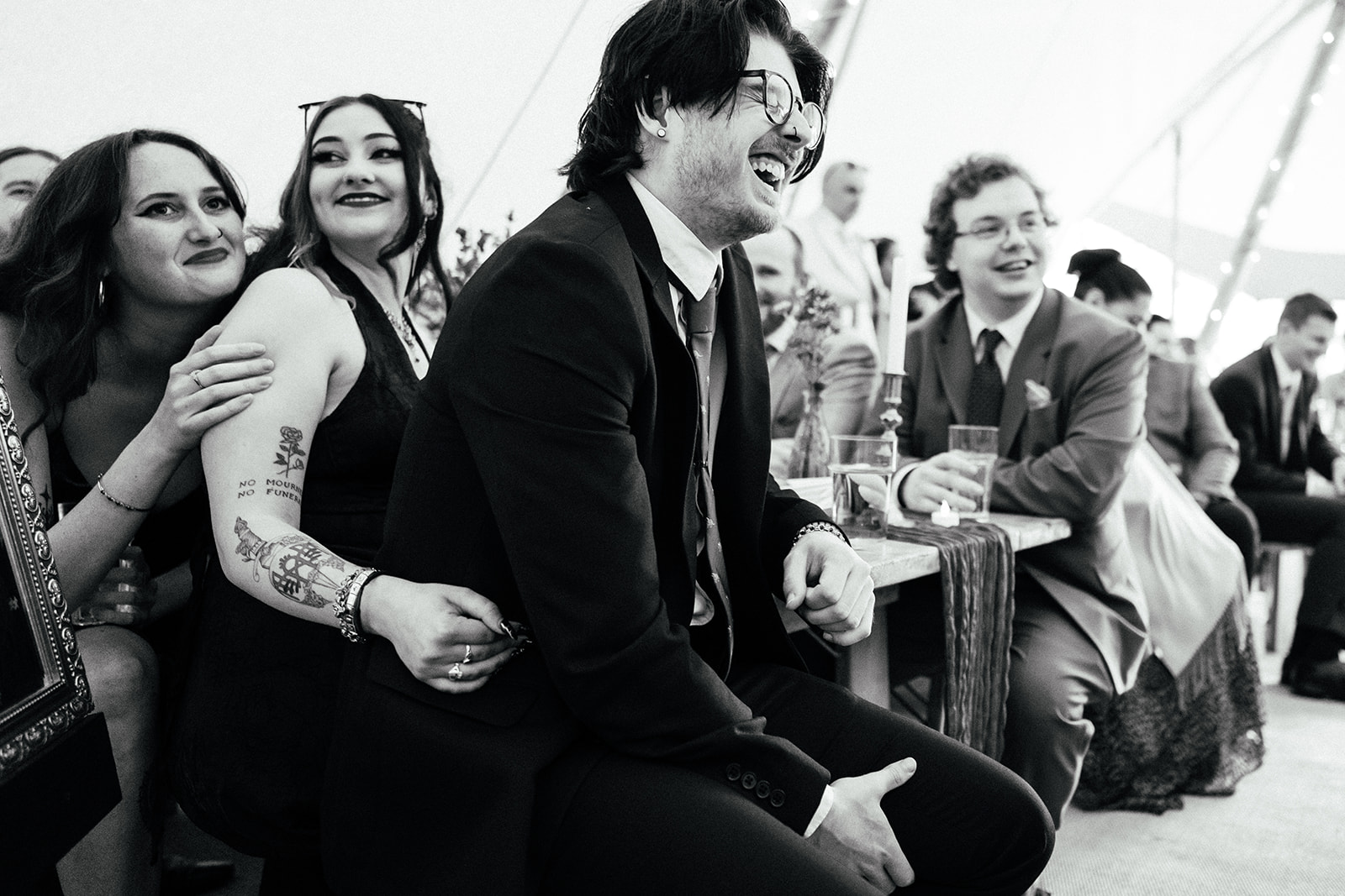alternative real wedding at Papplewick Pumping House venue with documentary wedding photographer Simon Dewey 
