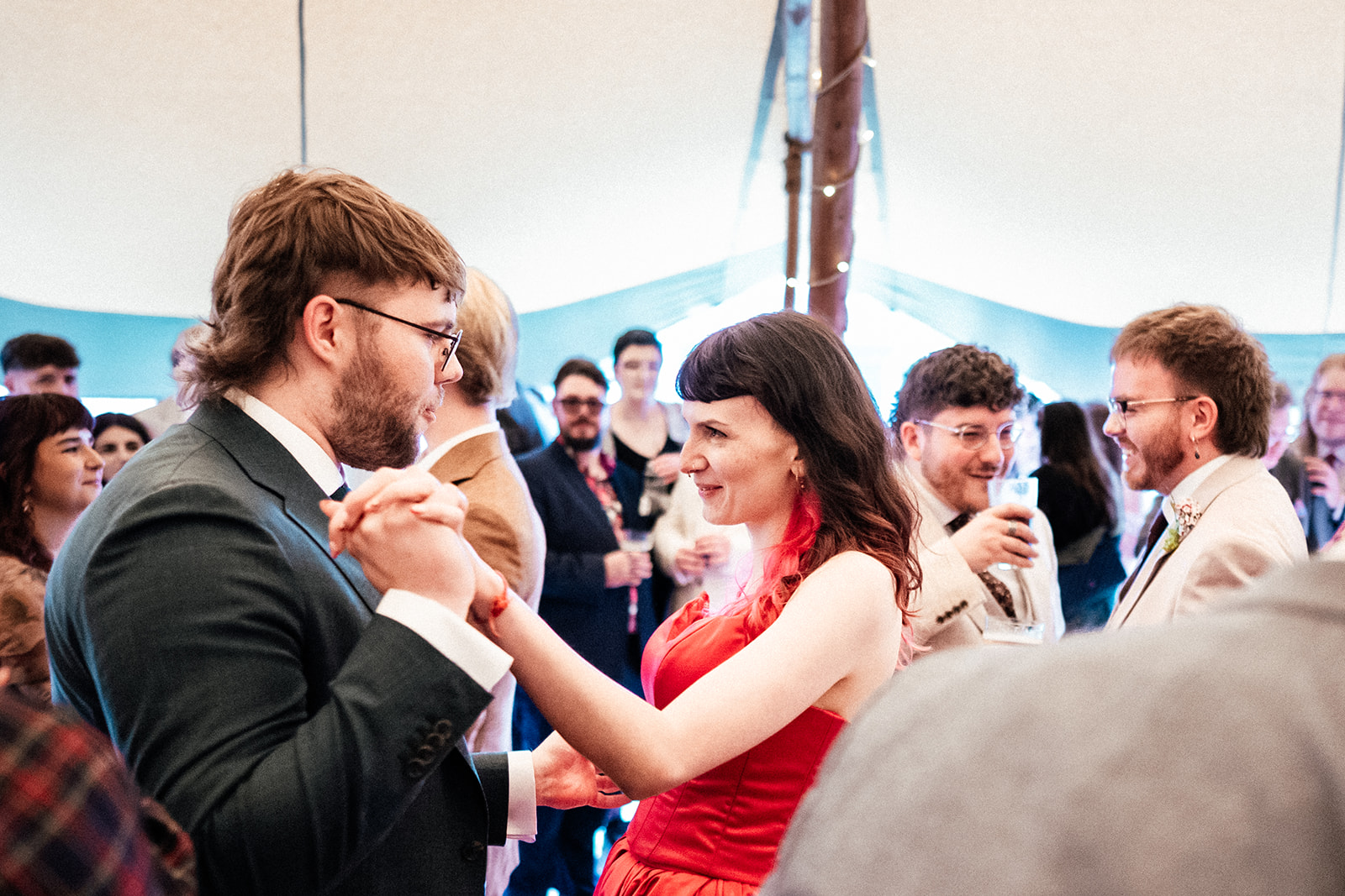 alternative real wedding at Papplewick Pumping House venue with documentary wedding photographer Simon Dewey 