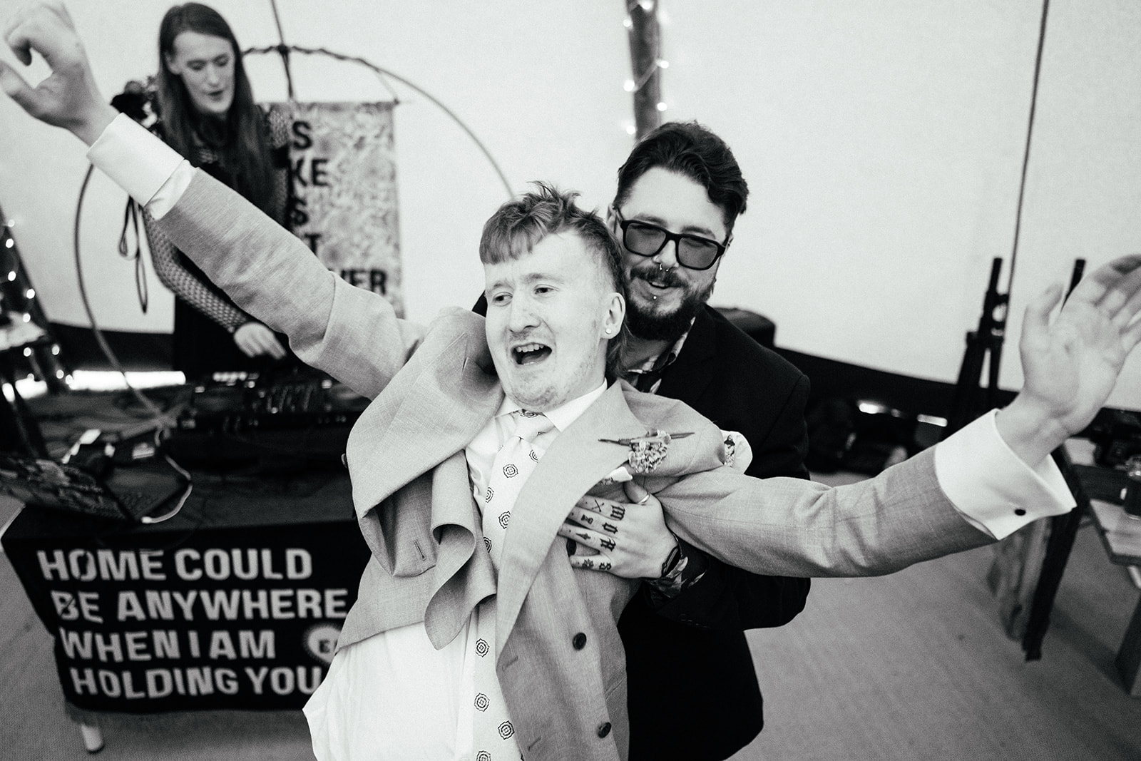 alternative real wedding at Papplewick Pumping House venue with documentary wedding photographer Simon Dewey 